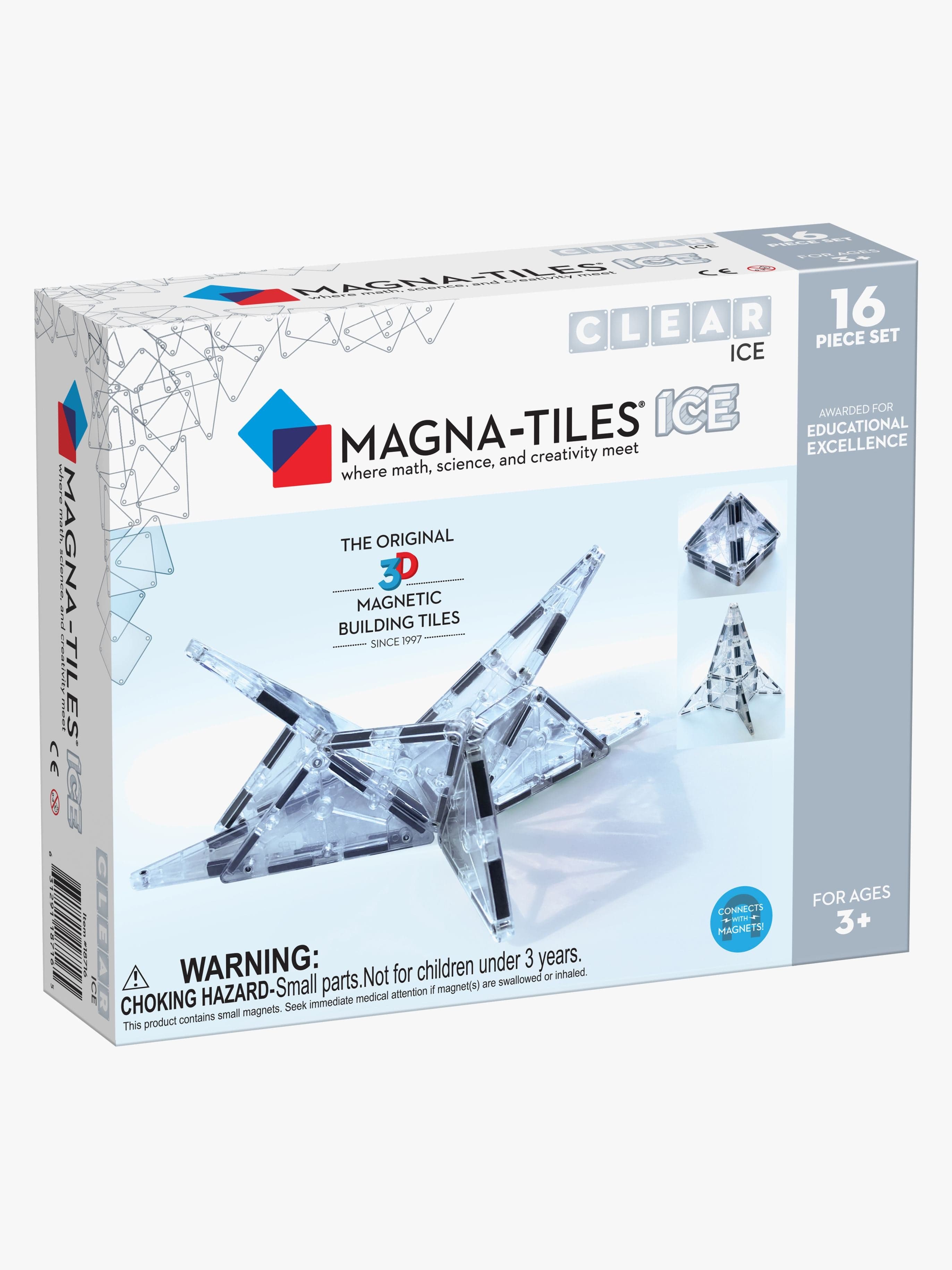 MAGNA-TILES Jää Rakennussarja 16