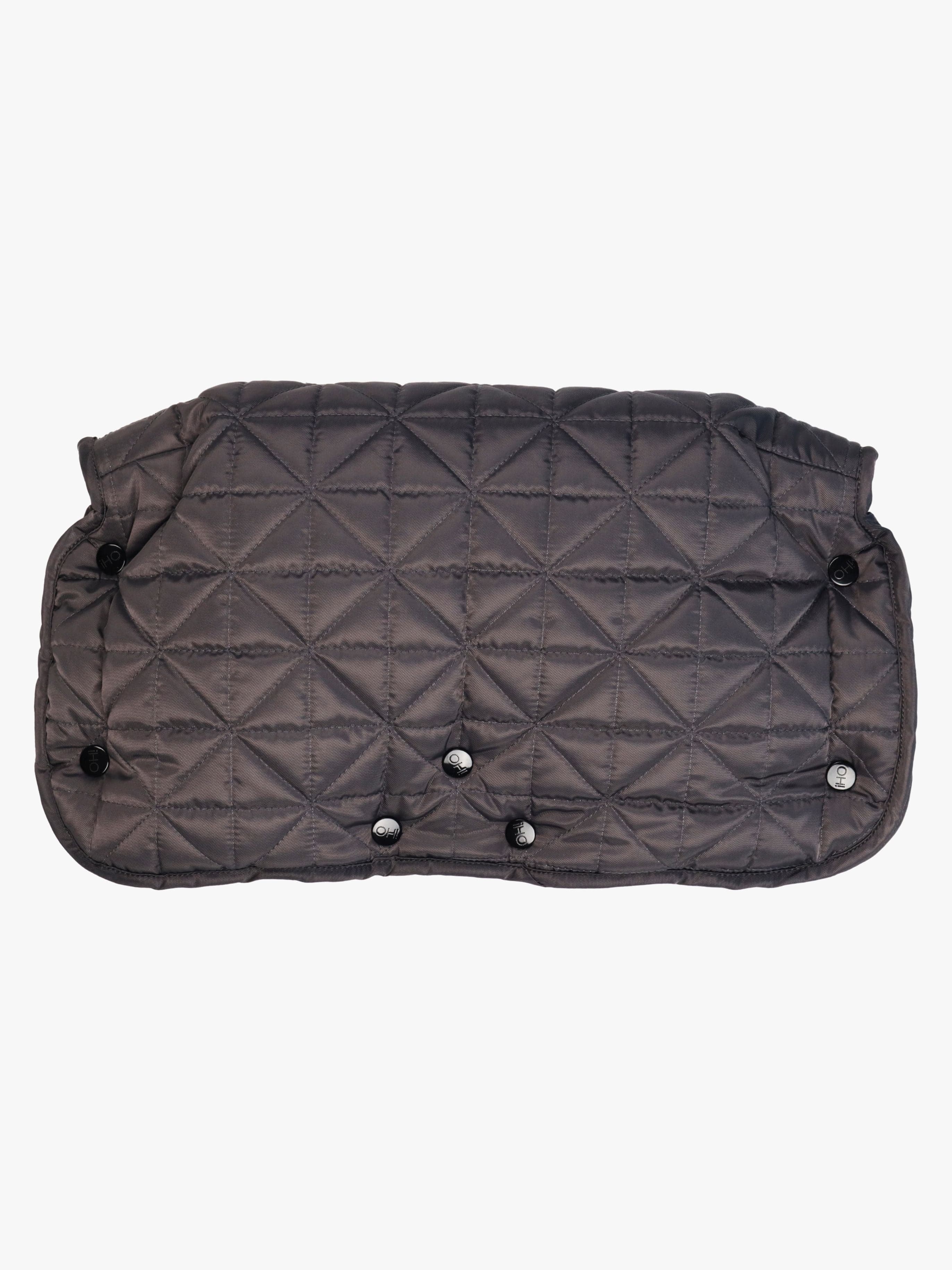 Oh, Poppy! Luna Quilted Kädenlämmitin Vaunuihin, Anthracite Gray