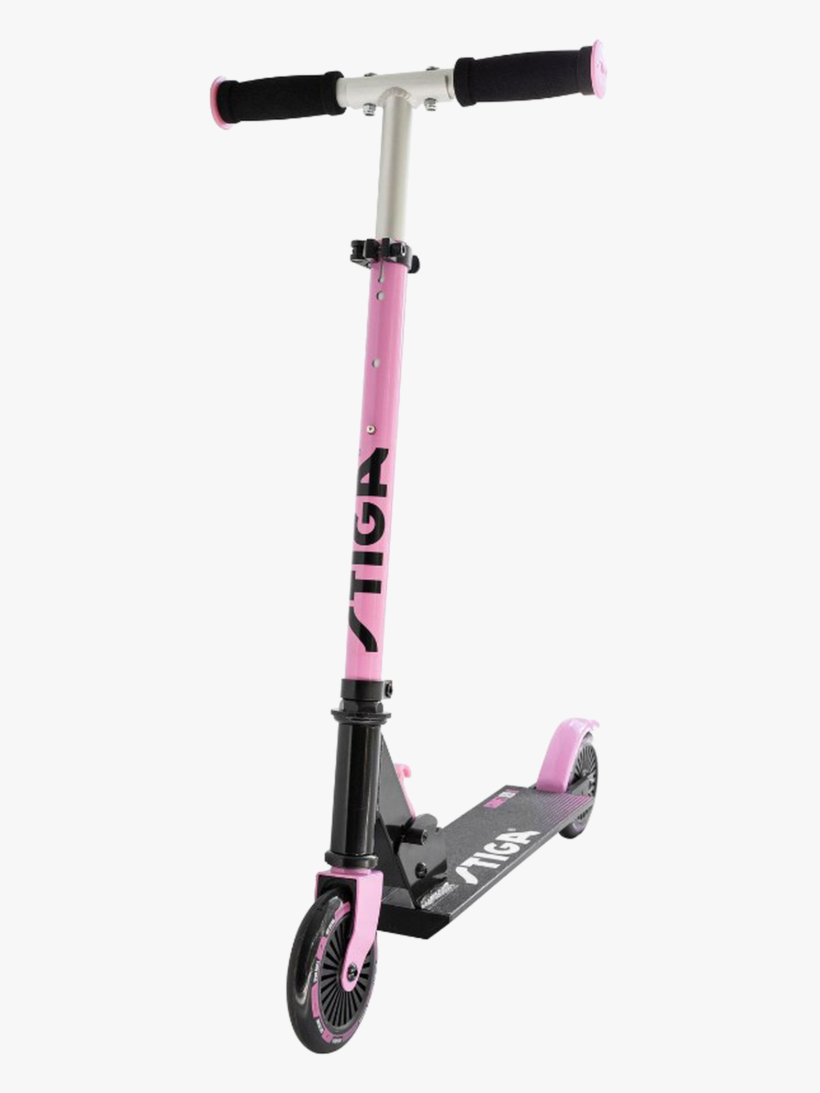 STIGA Kick Potkulauta Comet 120-S, Musta/Vaaleanpunainen