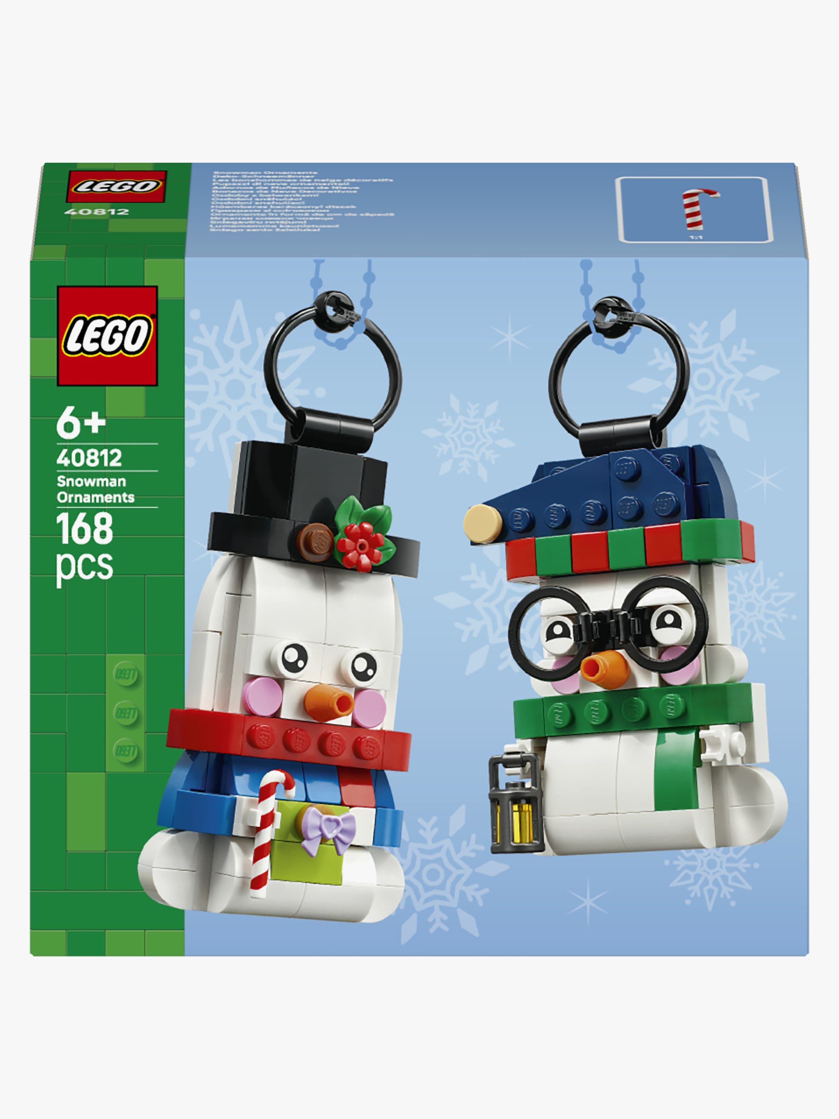 LEGO Iconic 40812 Lumiukkokoristeet