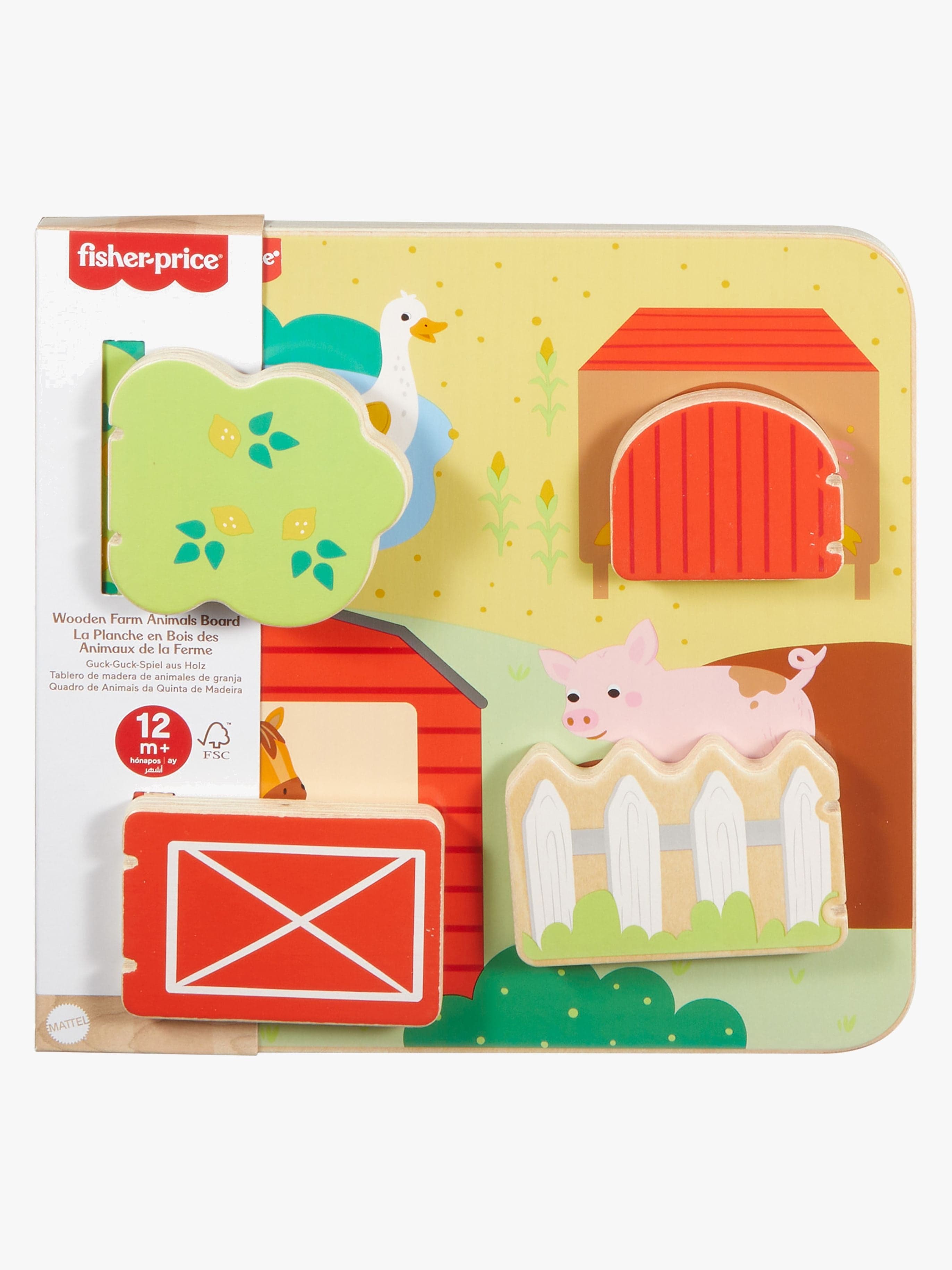 Fischer-Price Farm Animals Board Interaktiivinen Lelu