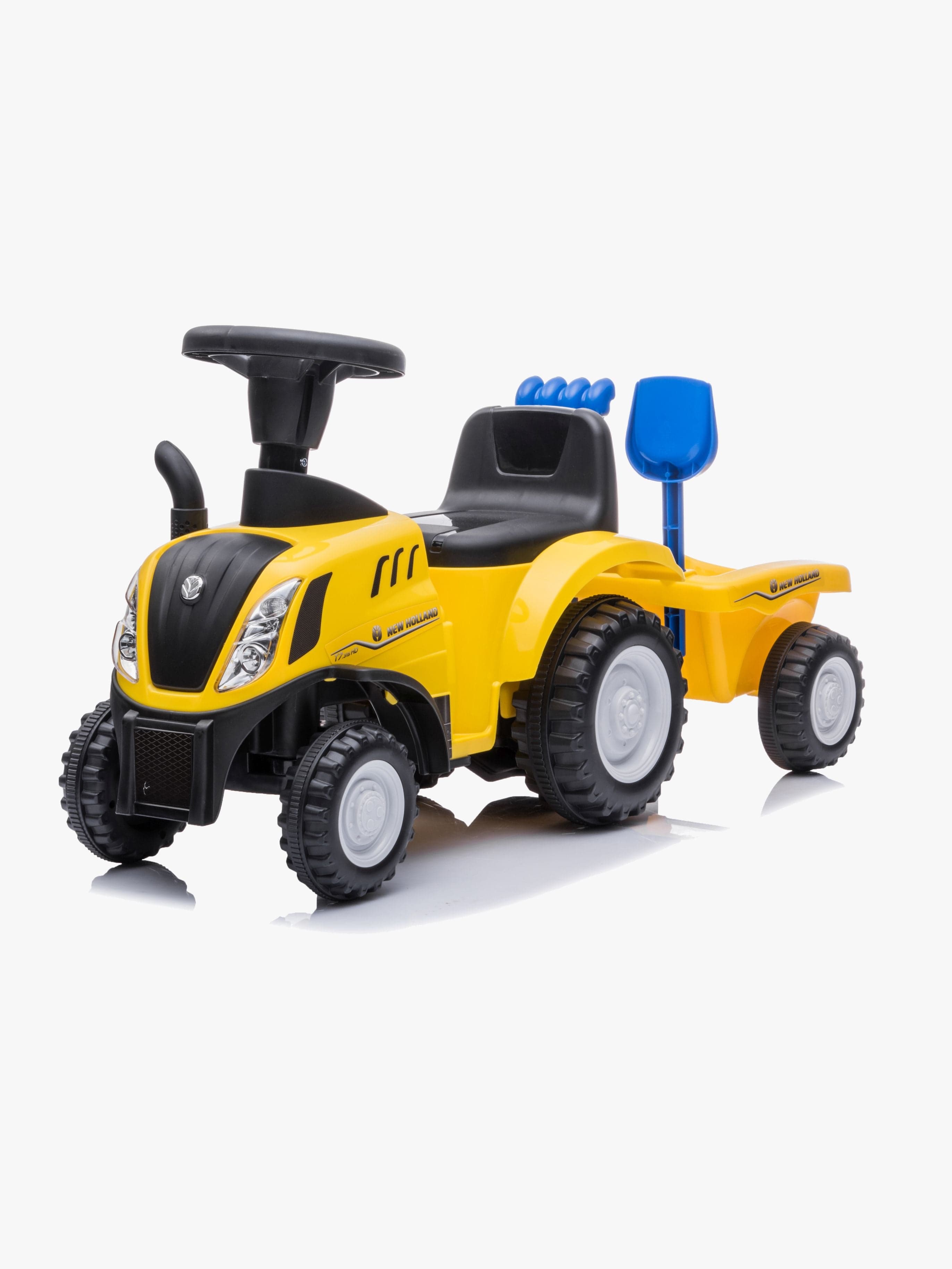 New Holland Potkuauto + Perävaunu, Keltainen