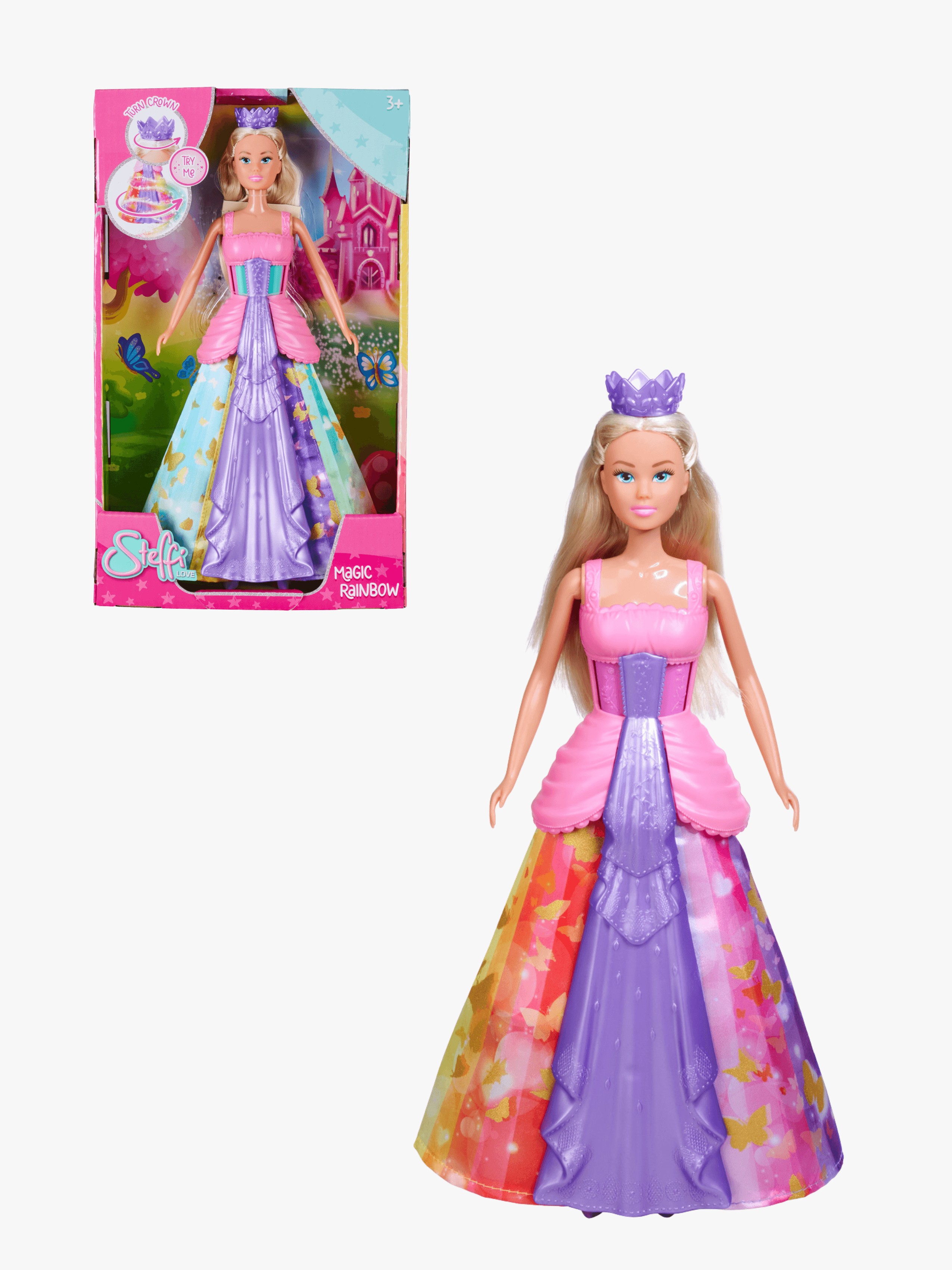 Steffi Love Nukke Sateenkaariprinsessa 29 cm