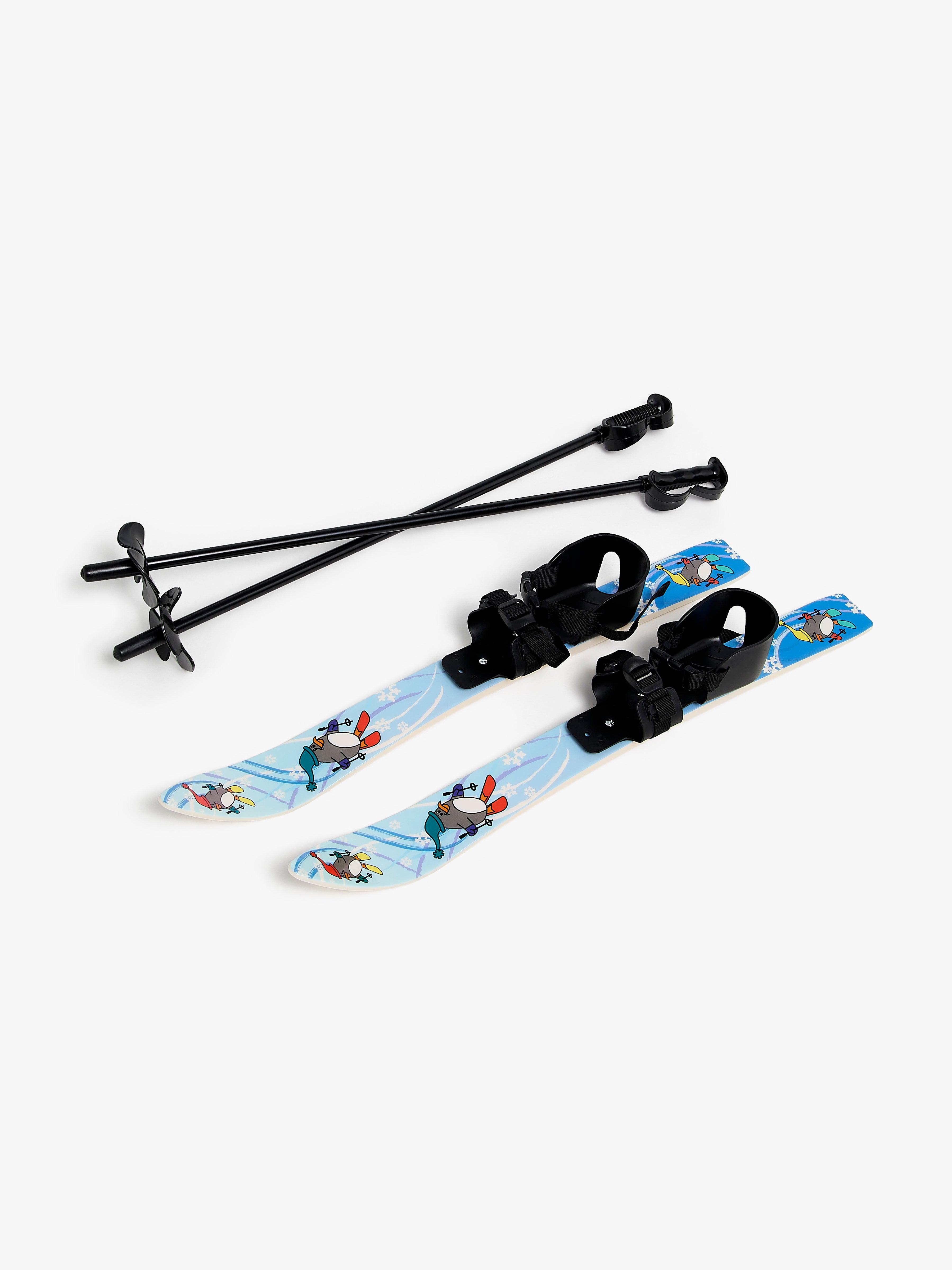 Pinepeak Lastensukset + Sauvat Pingviini, Siniset