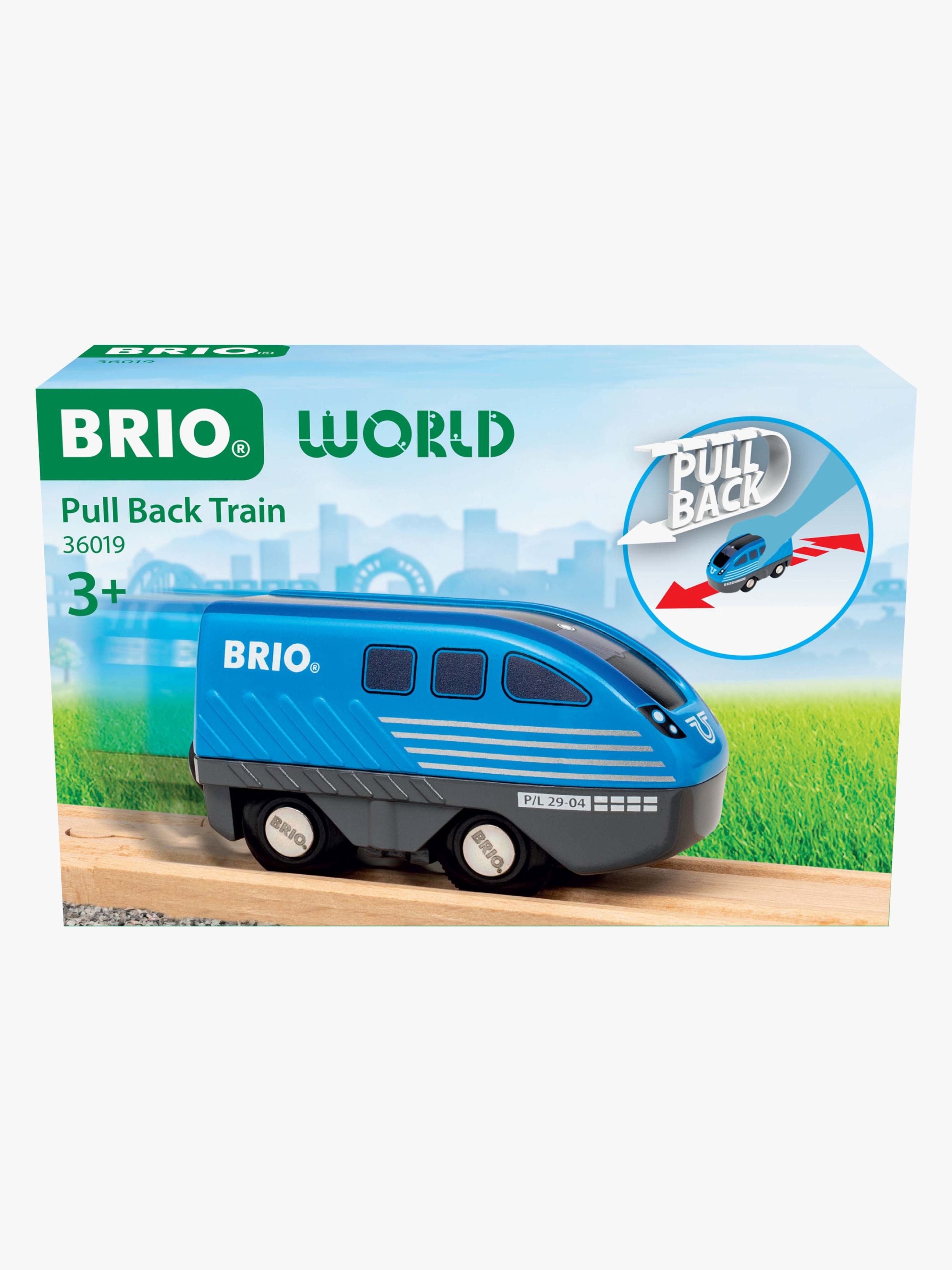 BRIO World 36019 Pull Back -juna