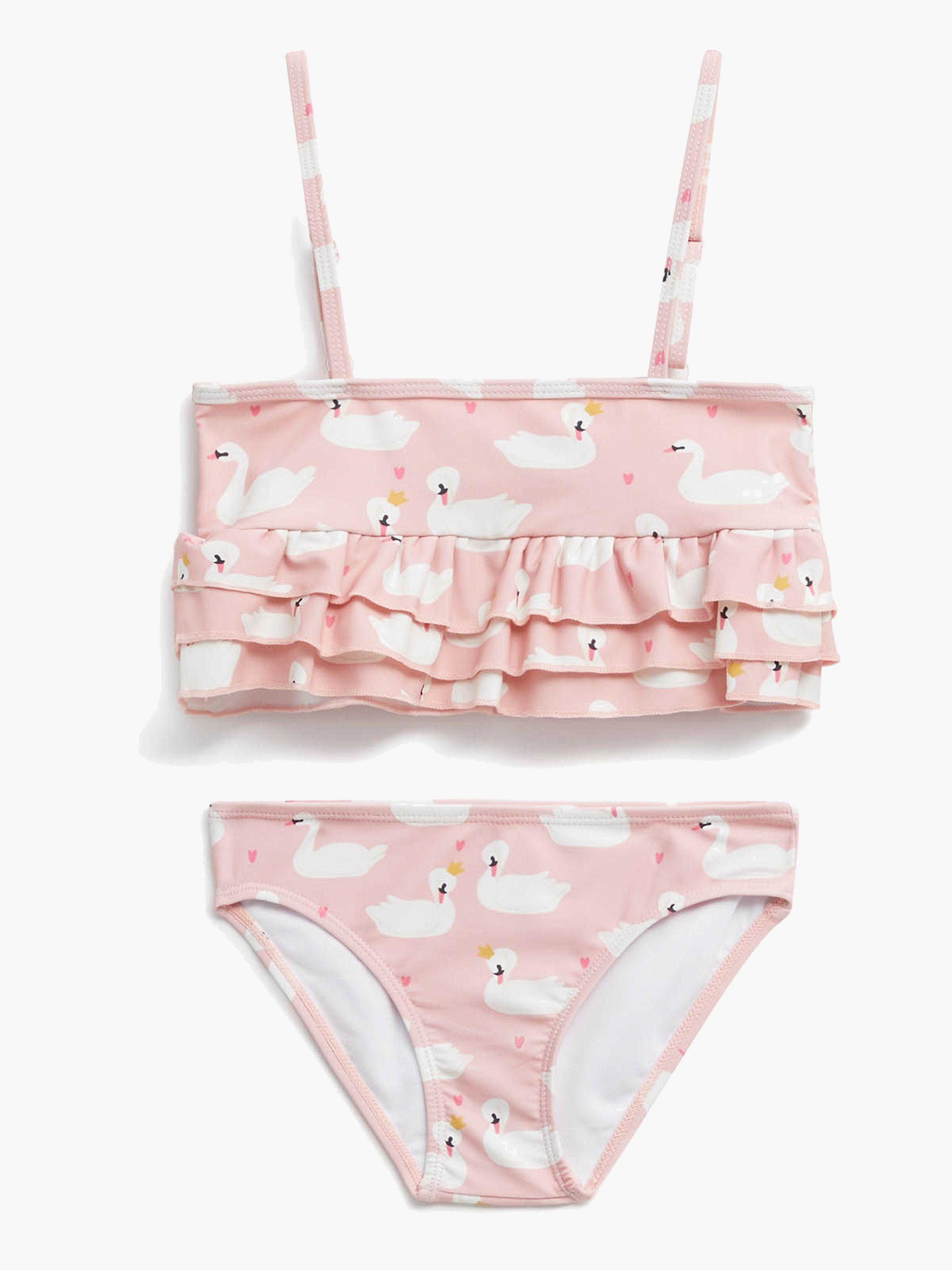 Petite Chérie Atelier Amelie UV-Bikinit, Swan, 122-128