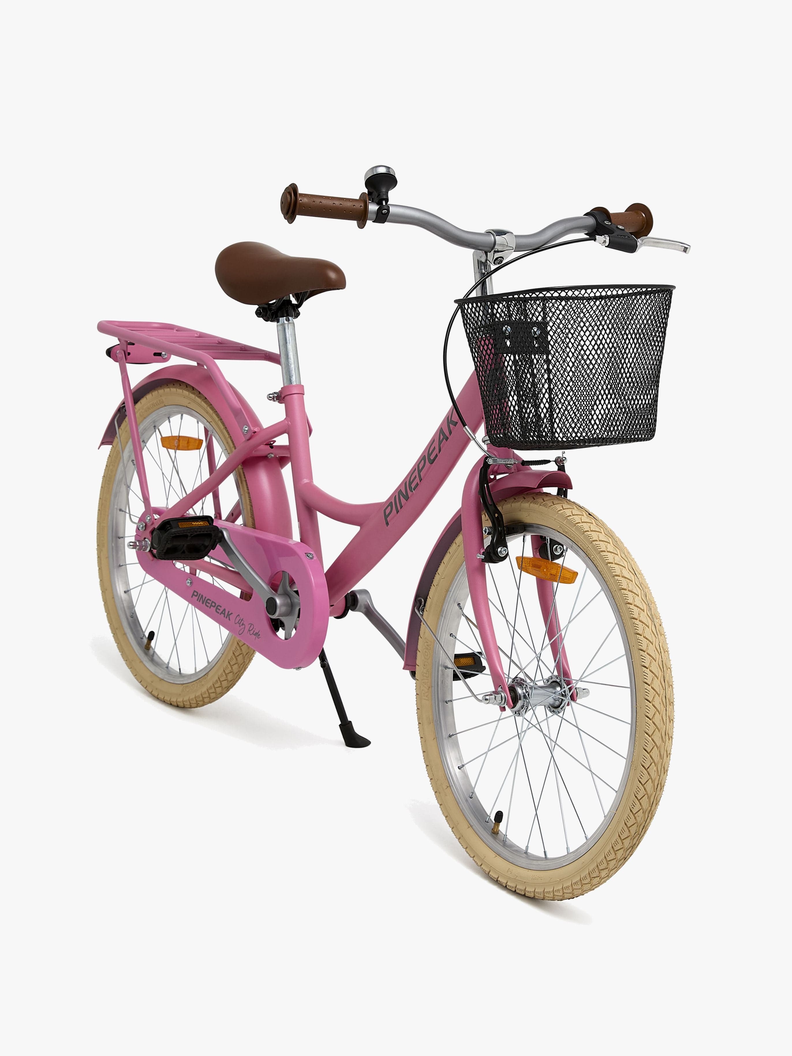 Pinepeak City Polkupyörä 20"'"', Vaaleanpunainen