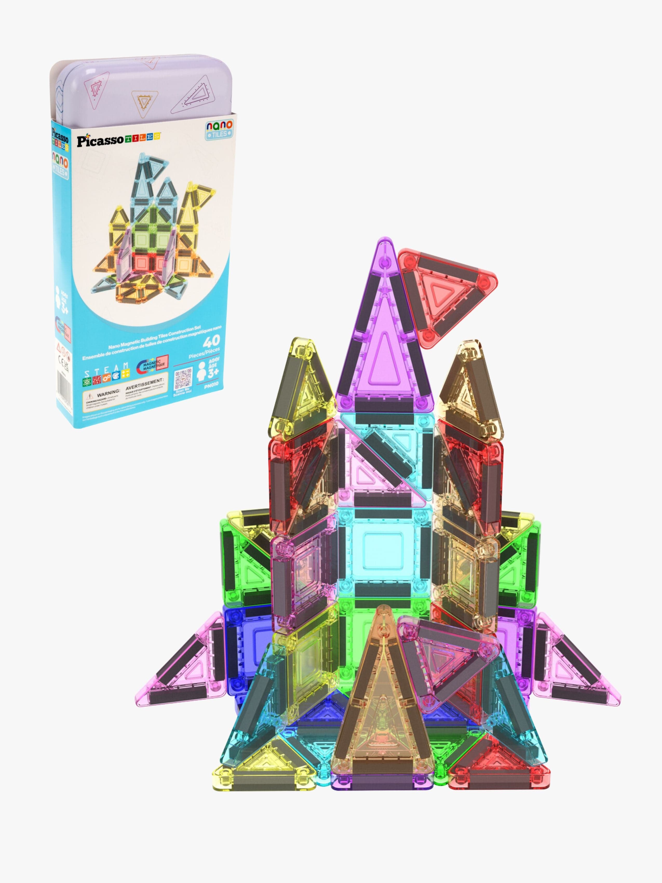 Picasso Nano Tiles Magneettinen Rakennussarja 40 Osaa