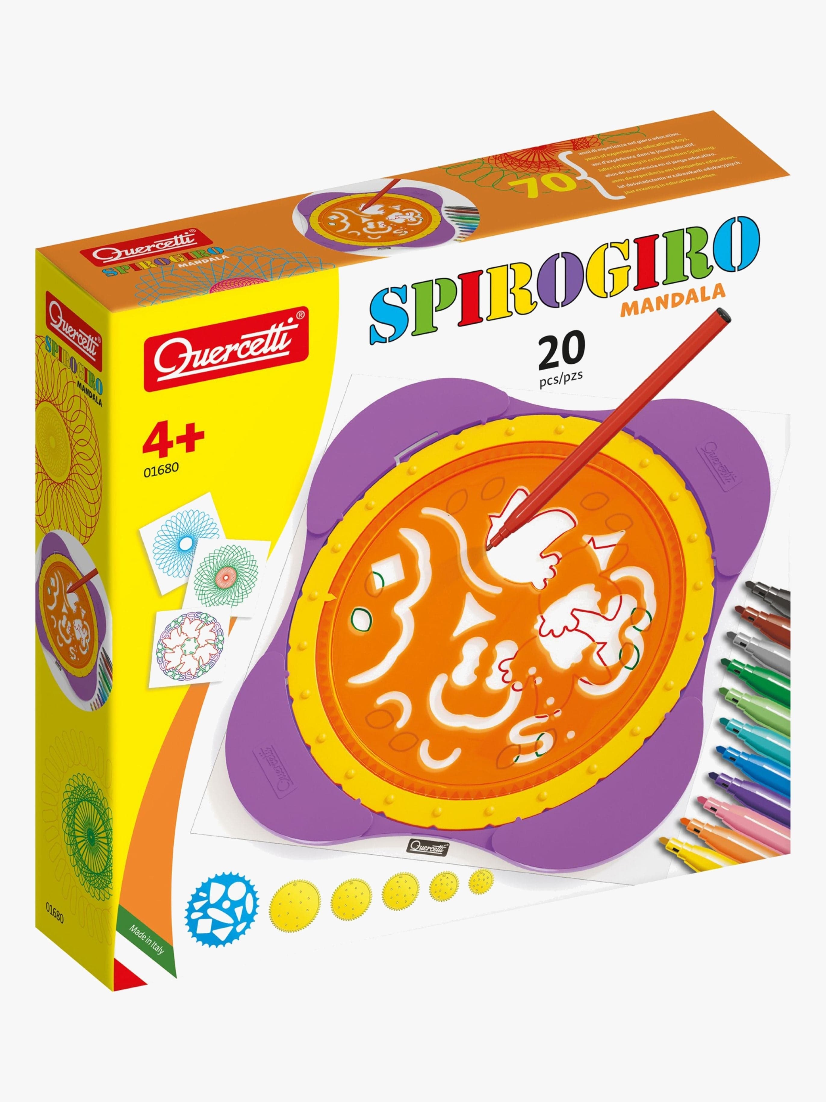 Quercetti Spirogiro Mandala Maalaussetti