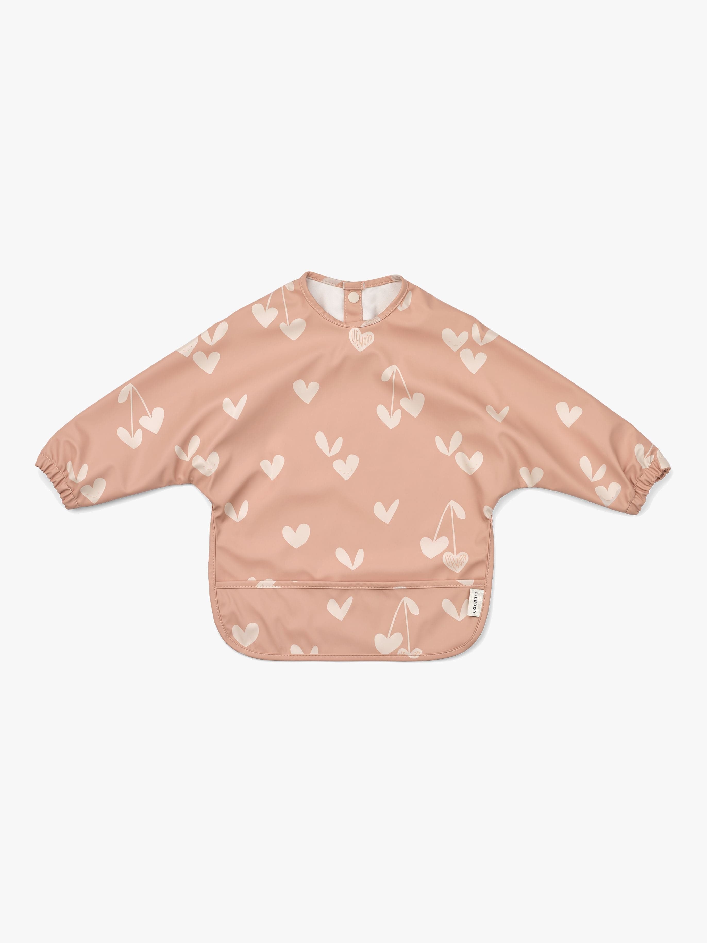 LIEWOOD Merle Cape Ruokalappu + Printti, Sweethearts/Pale tuscany