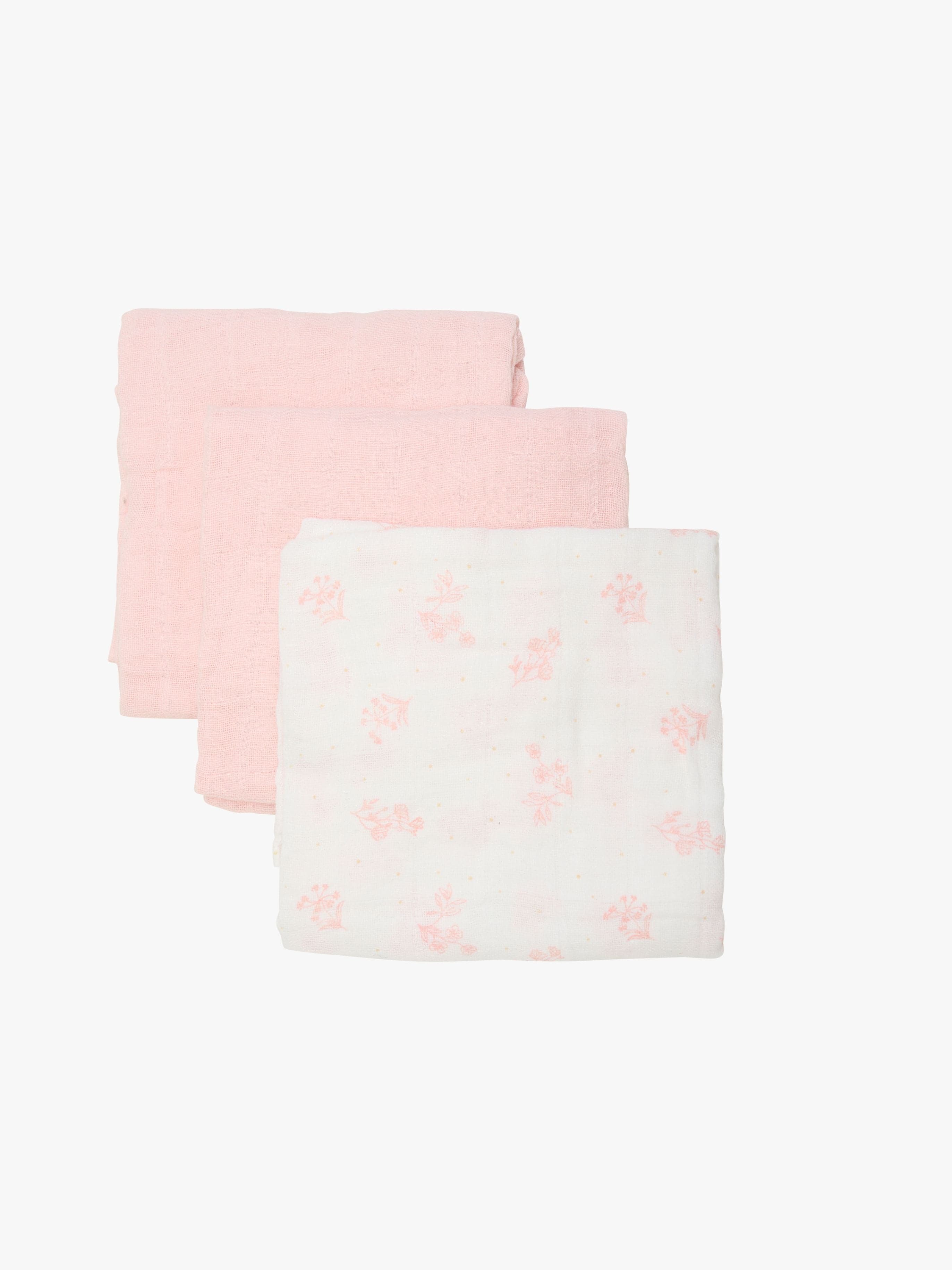Peppi Musliiniviltti 3-pack, Veiled Rose