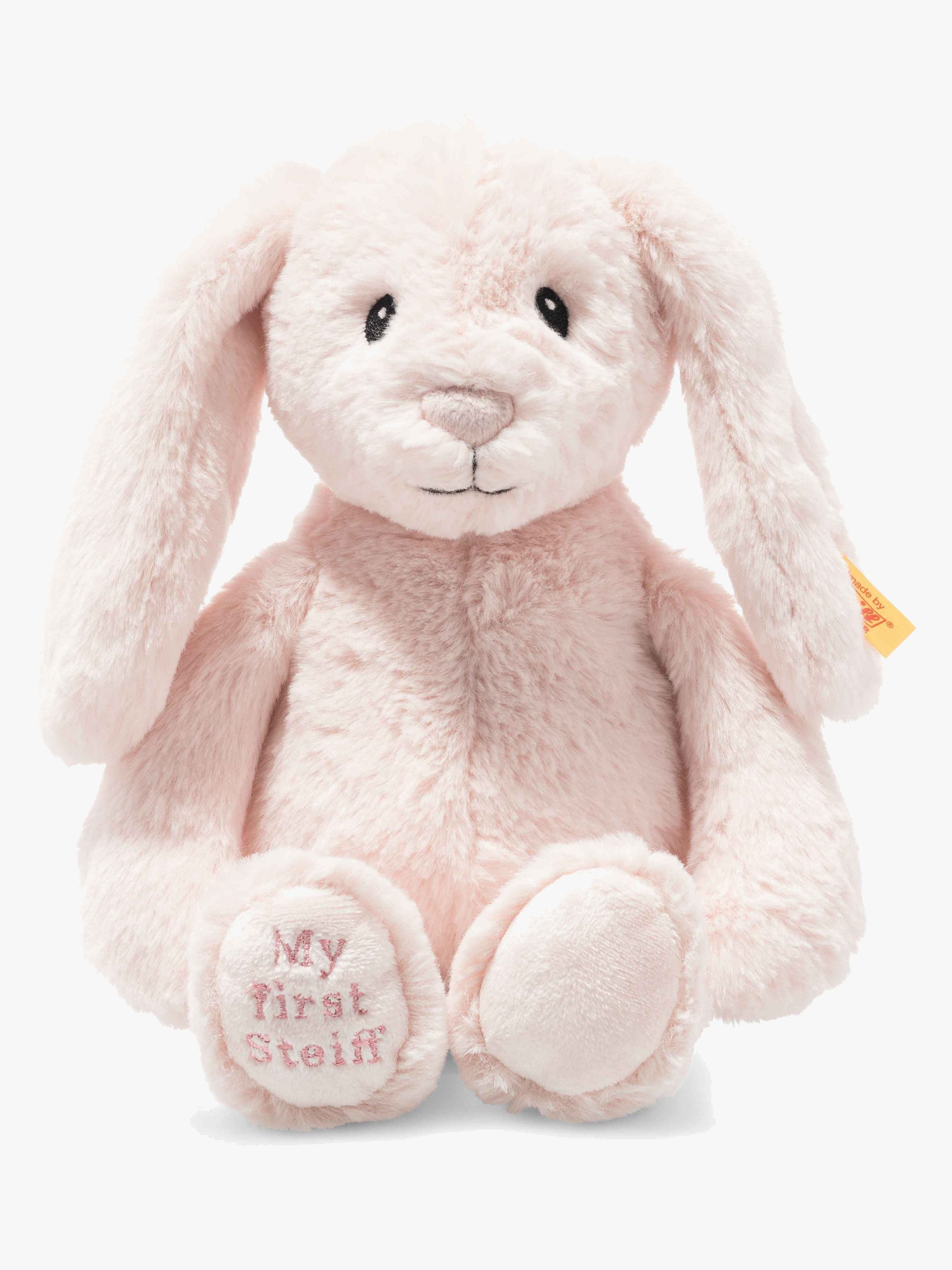 Steiff Pehmolelu Ensimmäinen Pupu Hoppie 26 cm, Vaaleanpunainen