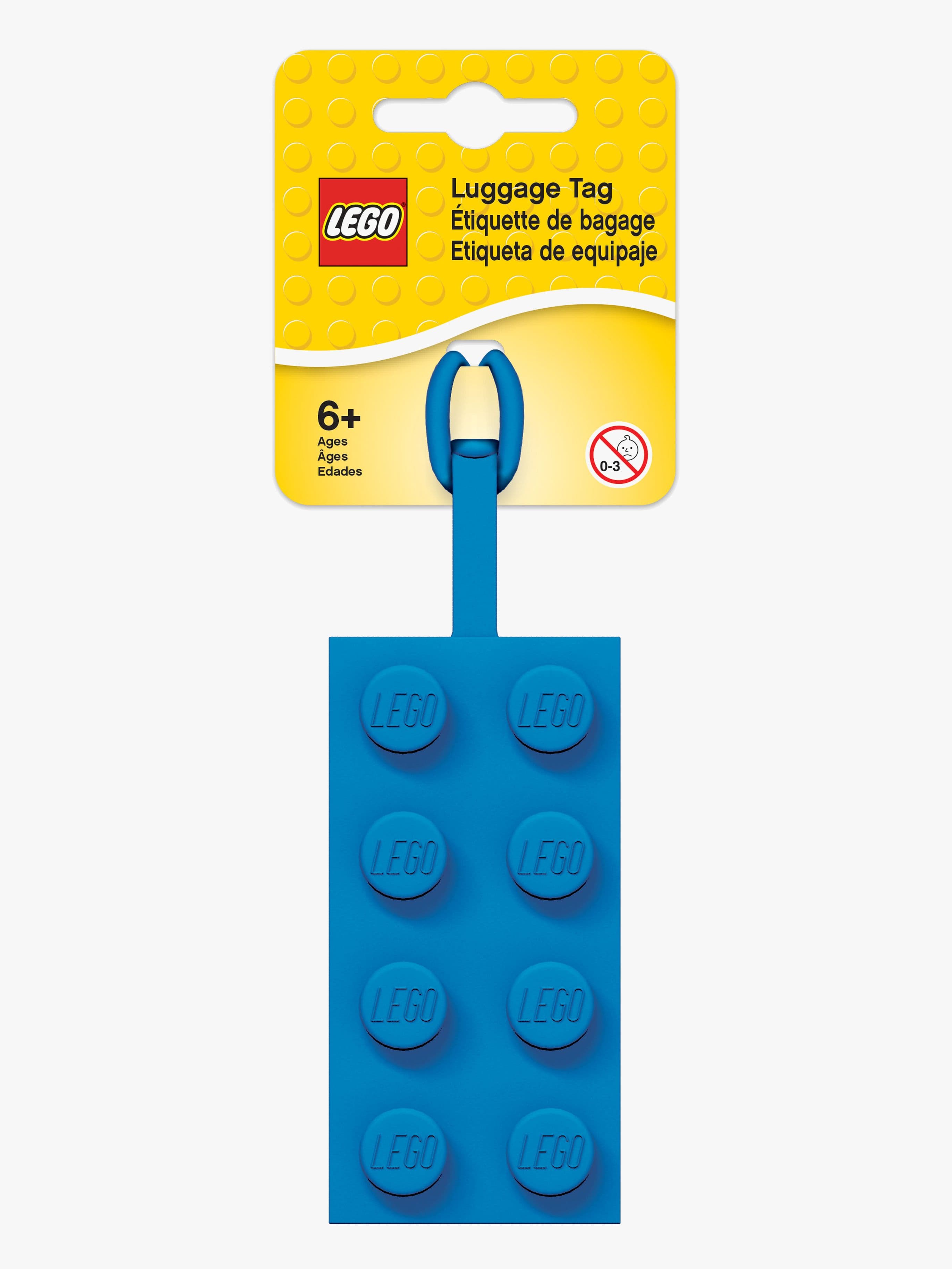 LEGO® Matkalaukun Nimilappu, Sininen
