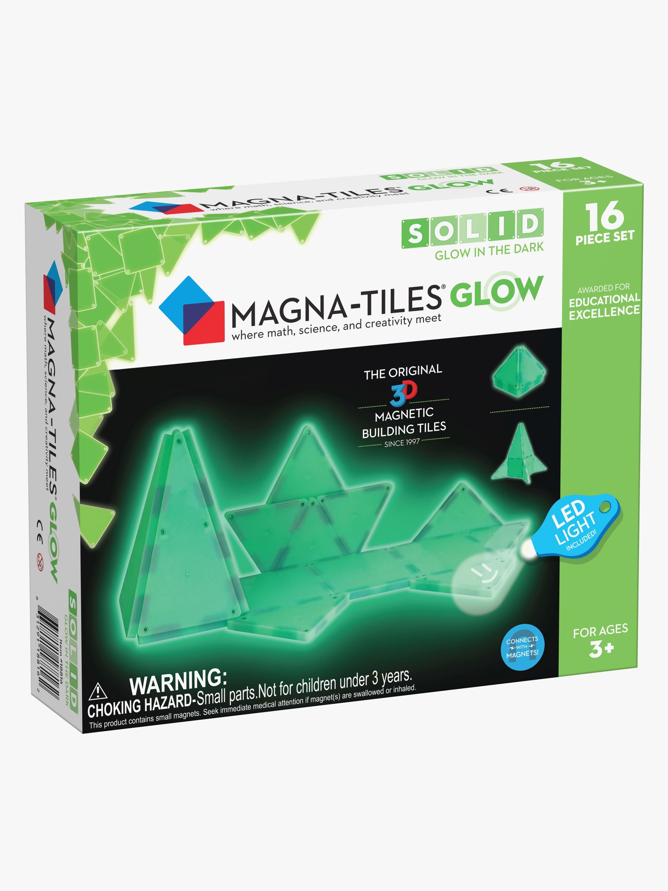 MAGNA-TILES Glow Rakennussarja 16