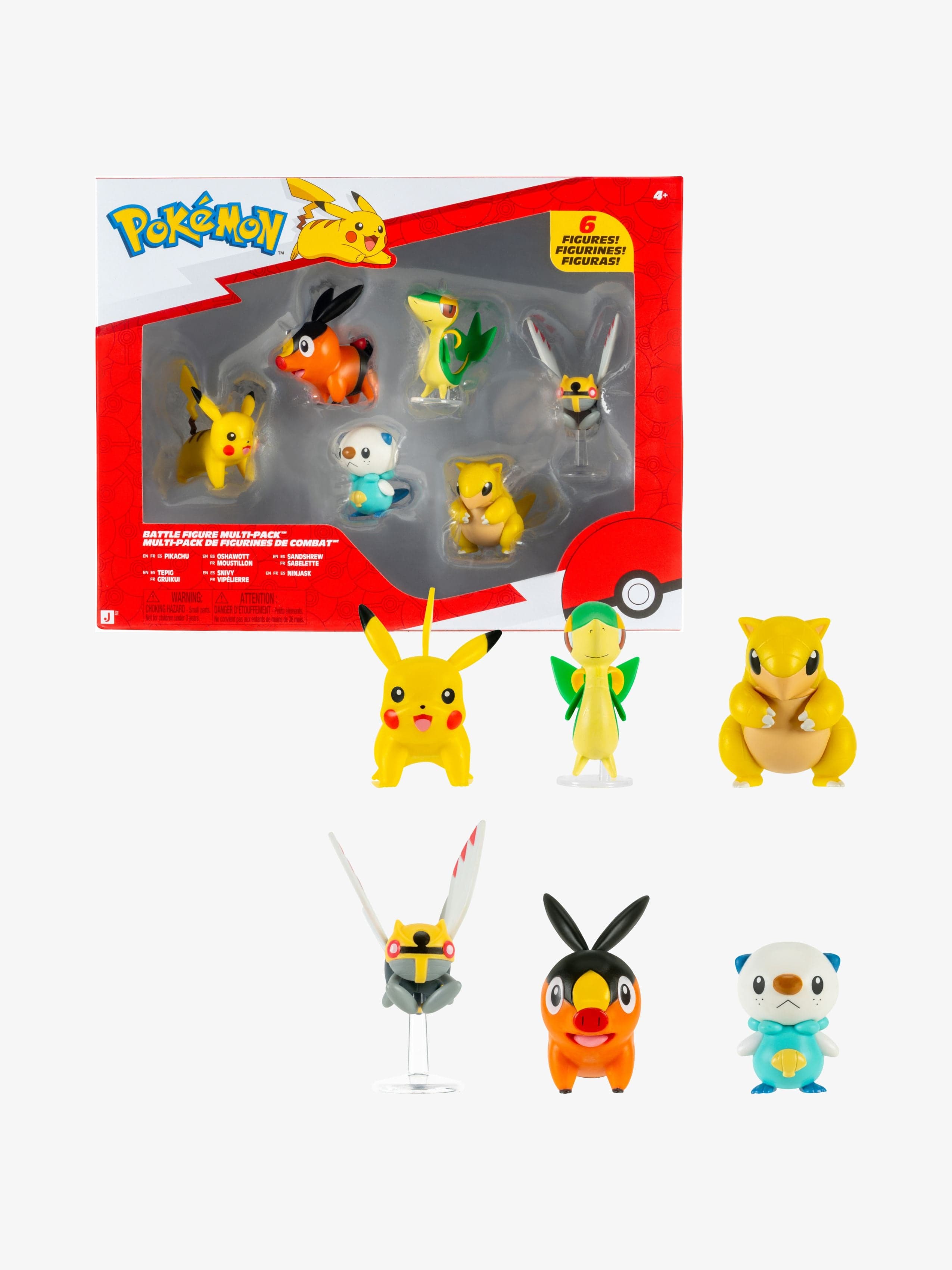 Pokémon Figuurisetti 6-pack