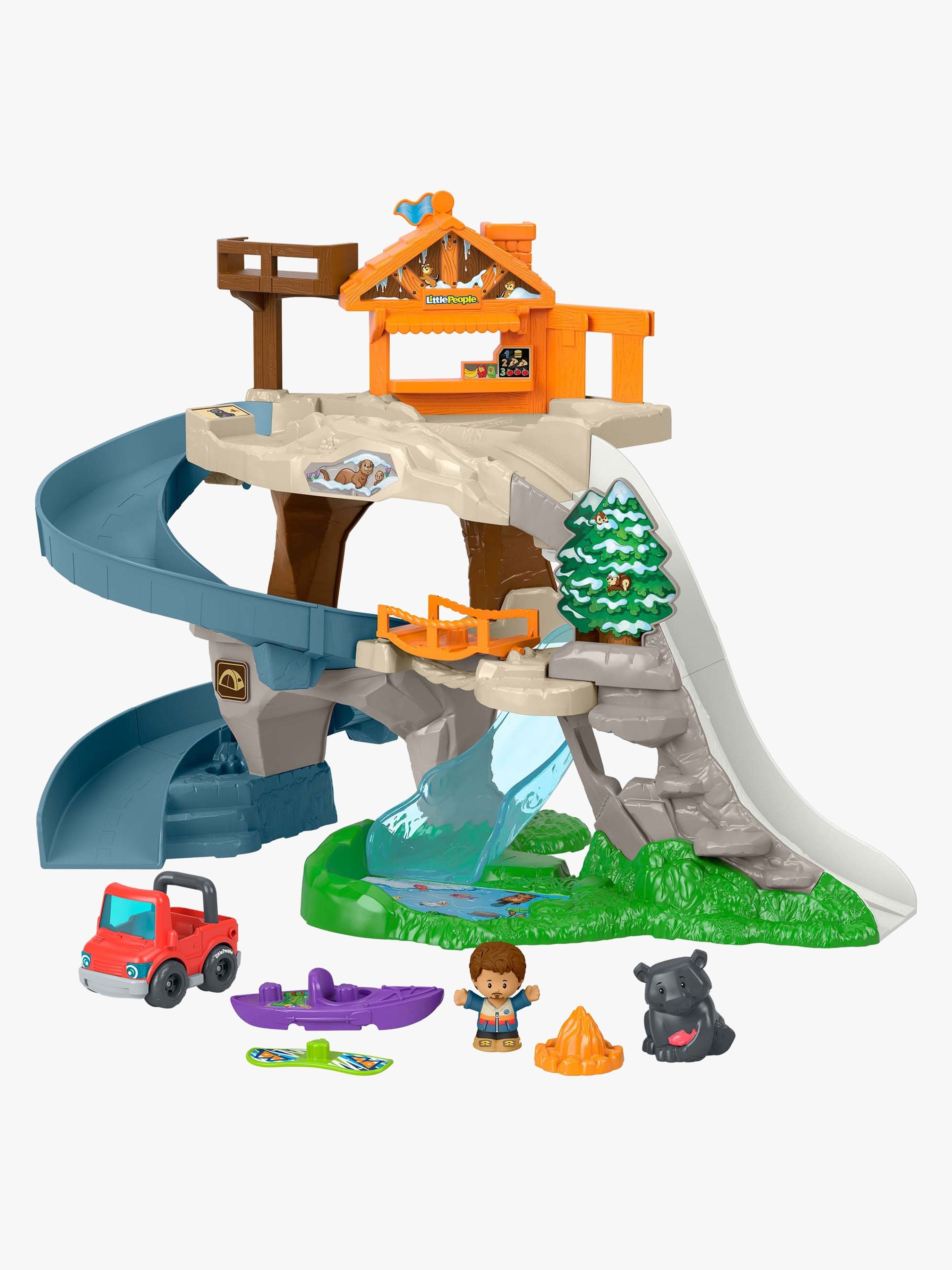 Fisher-Price Little People Let’s Go Lelusetti Vuoristoseikkailu
