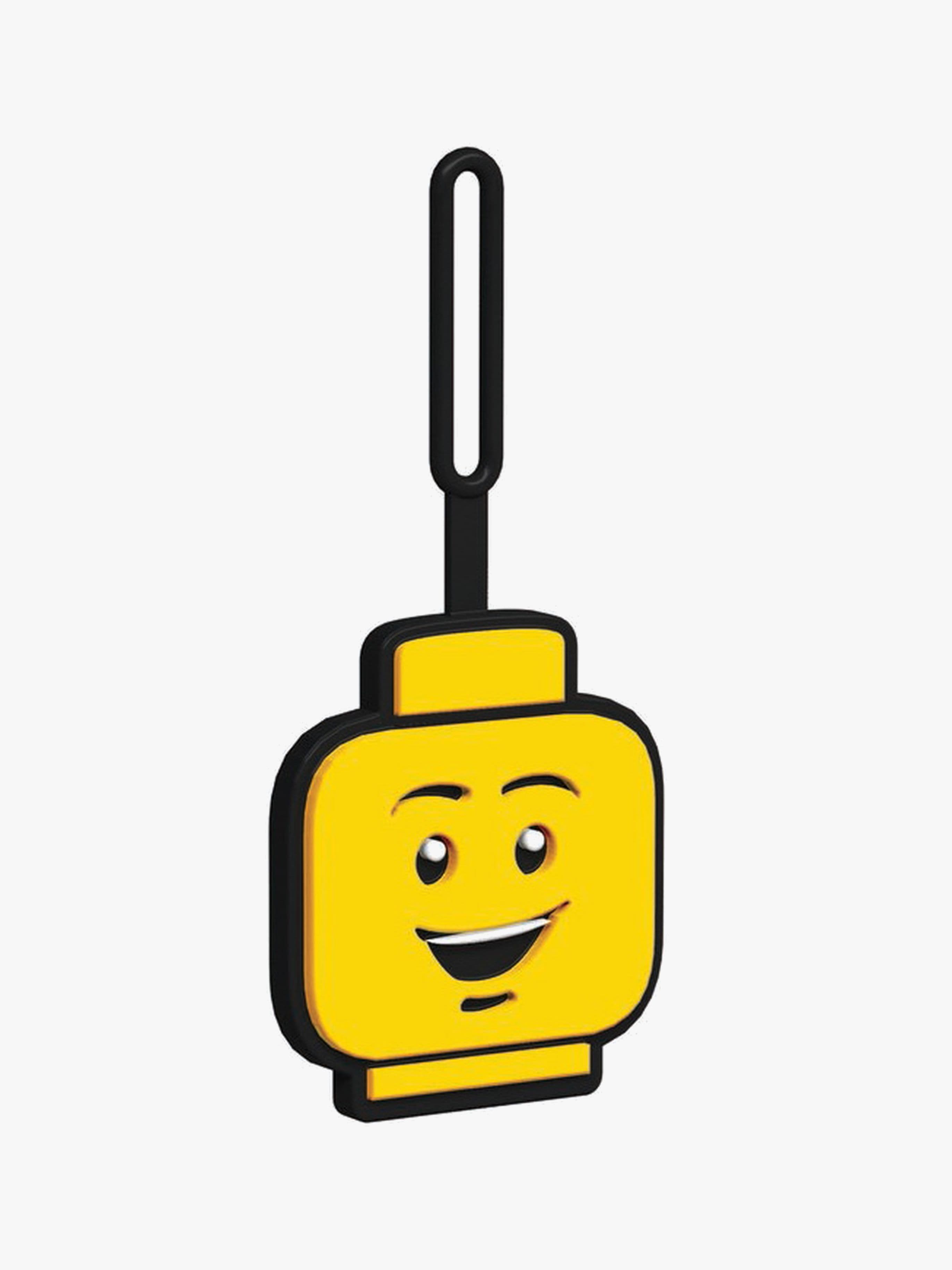 LEGO® Matkalaukun Nimilappu Face, Keltainen