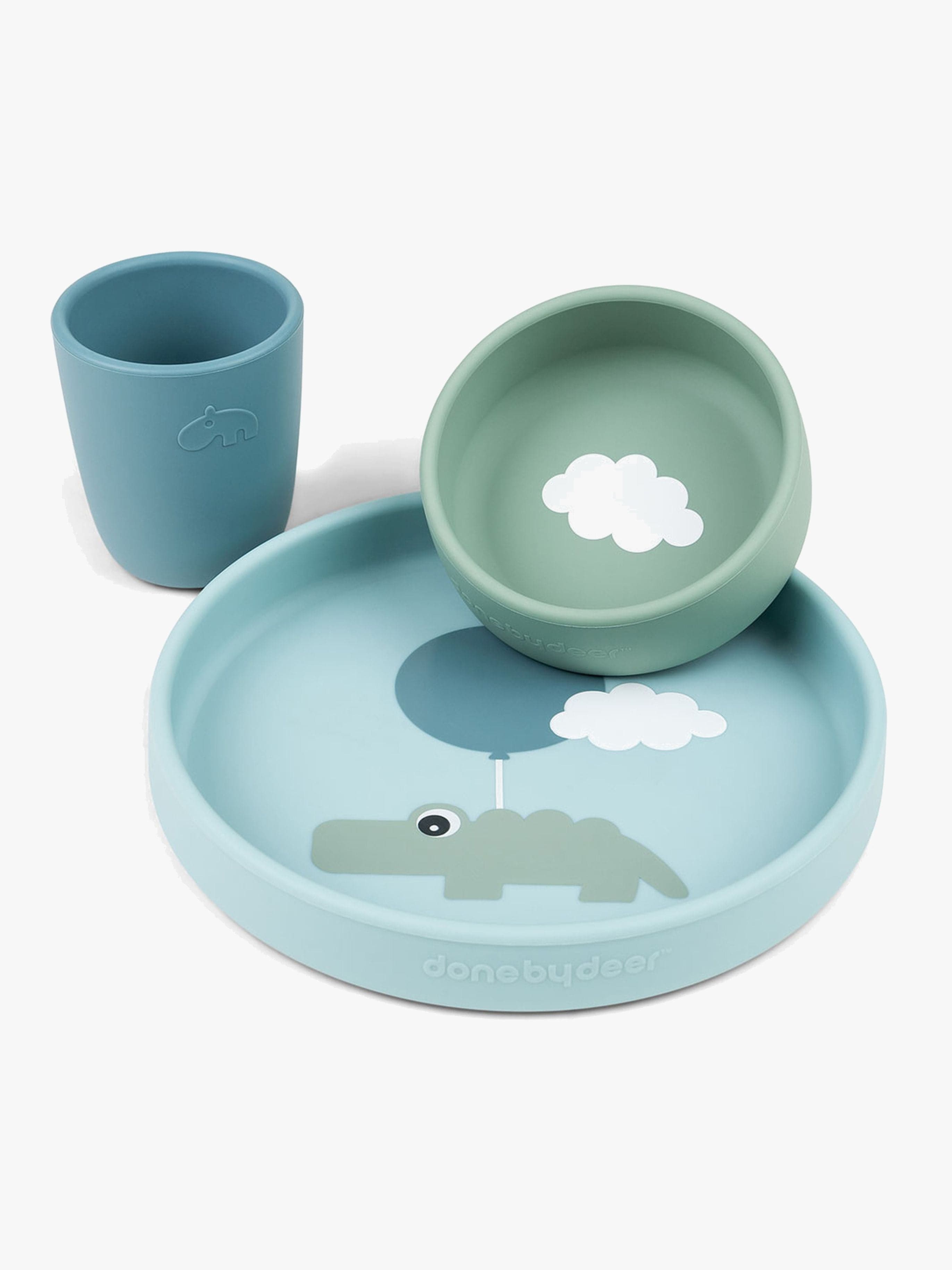 Done By Deer Happy Clouds Lastenastiasto, Sininen