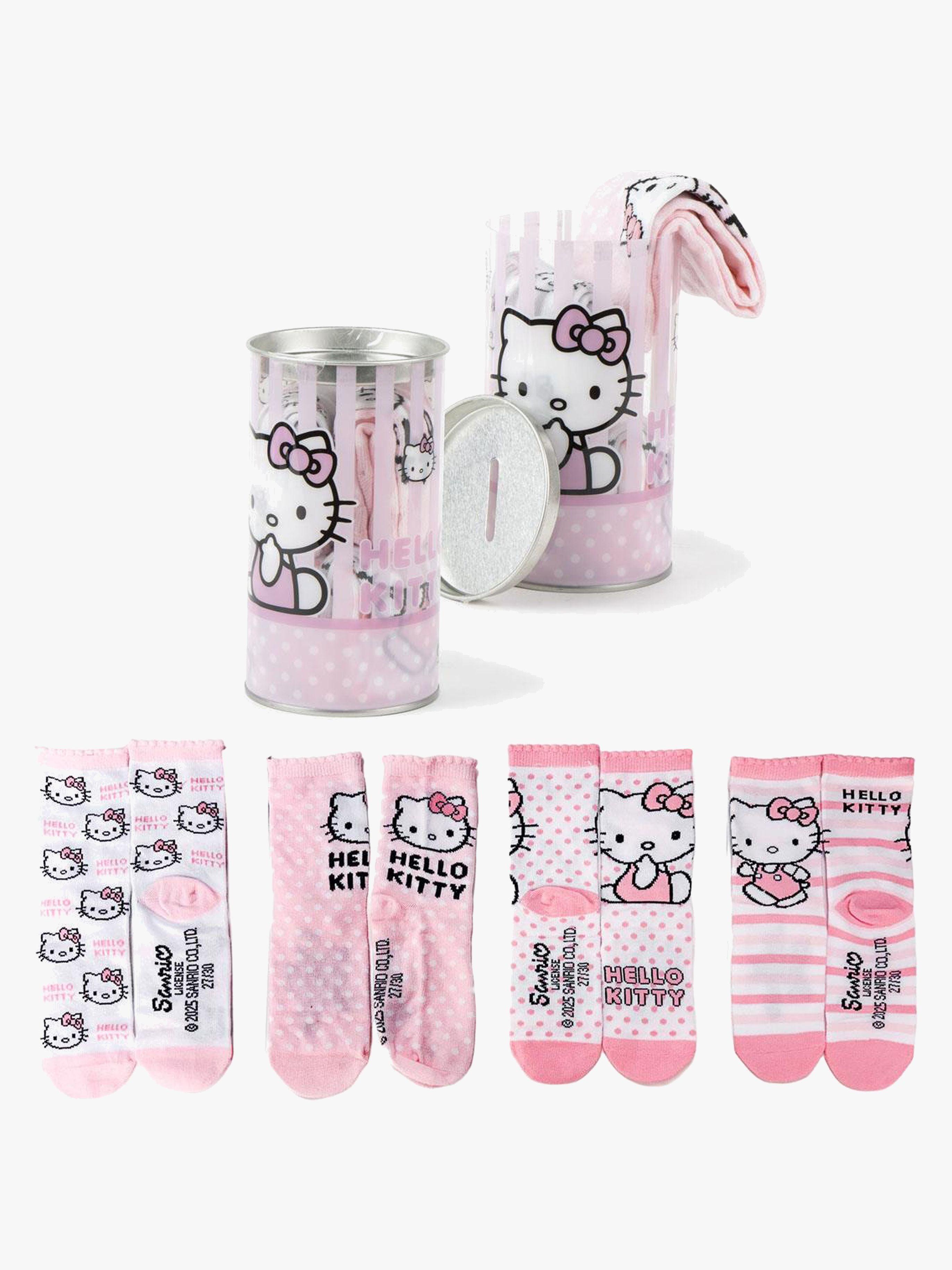 Hello Kitty Sukat 4-pack, 35-38