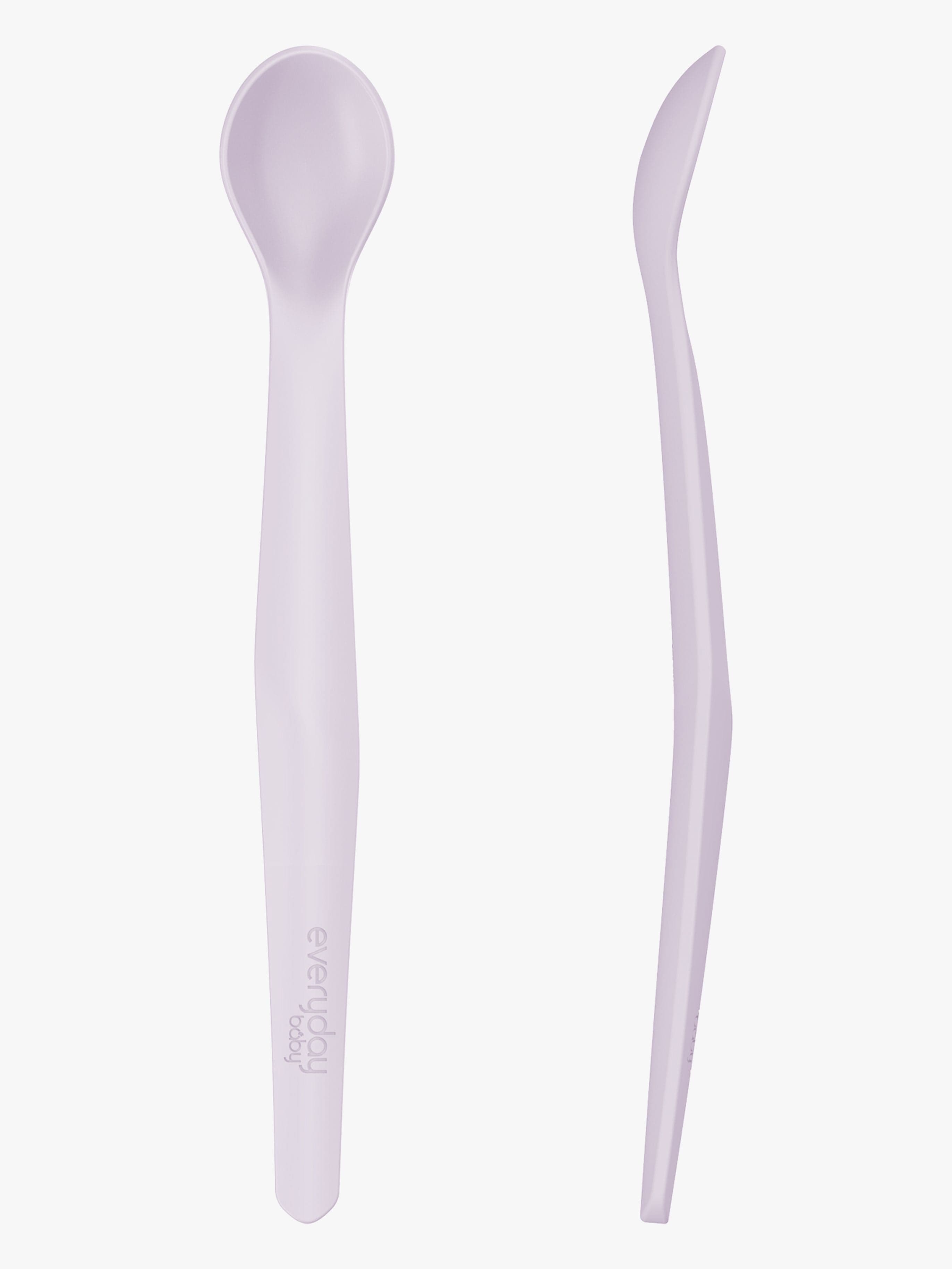Everyday Baby Lusikka Silikoni 2-pack, Laventeli