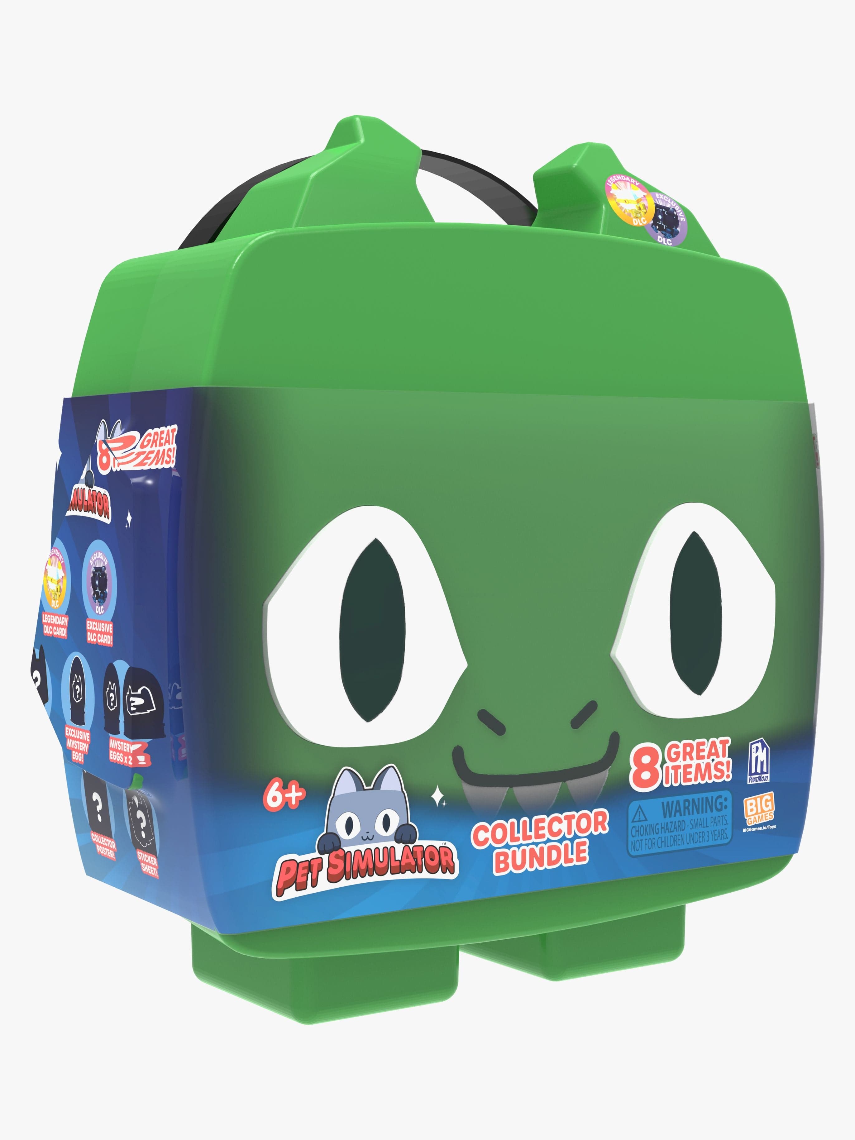 Pet Simulator Collector Bundle Leikkisetti Green Dragon Series 2