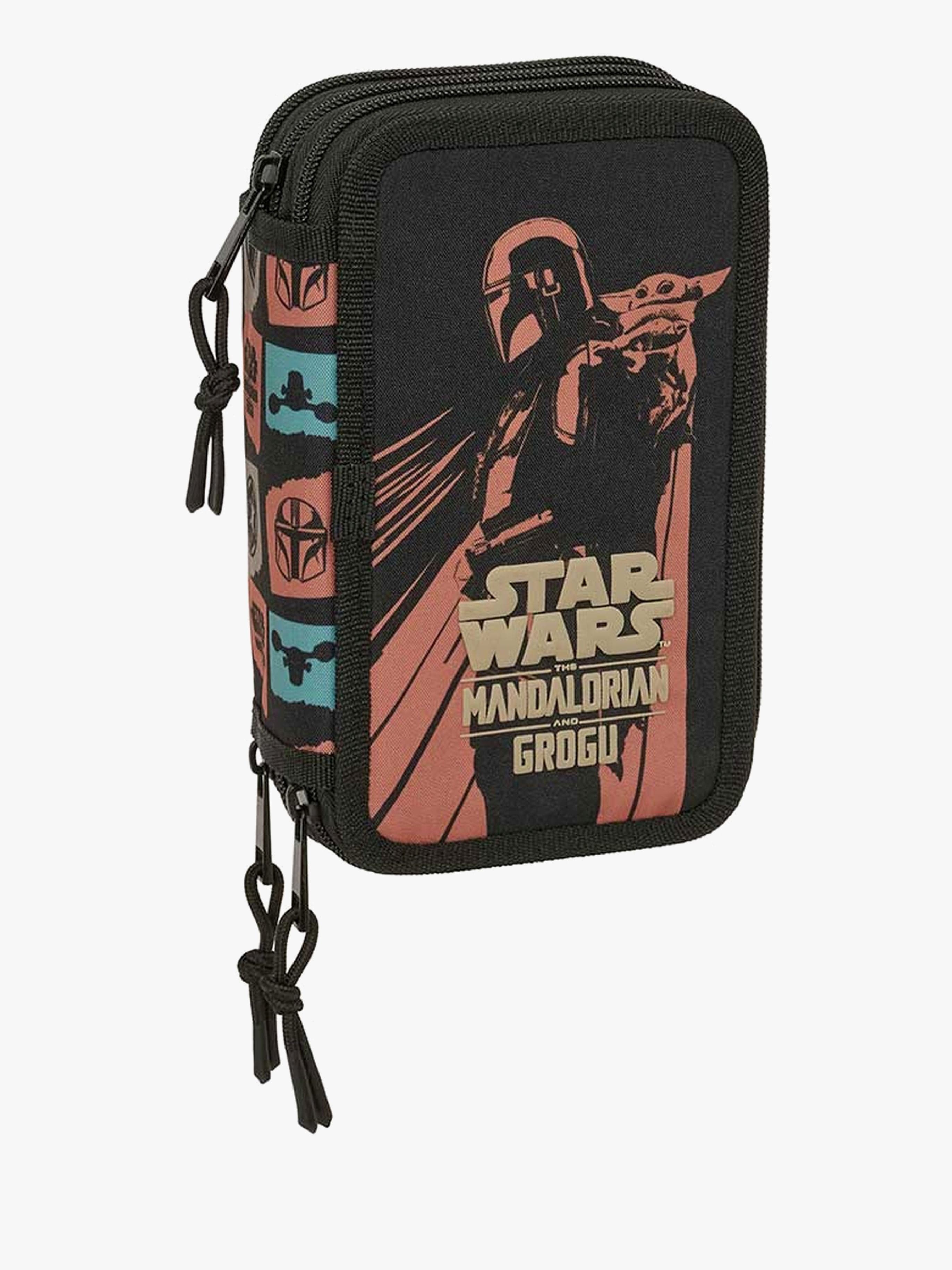 Star Wars The Mandalorian Täytetty Kolmilokeroinen Penaali 37 Osaa, Mandalorian & Grogu