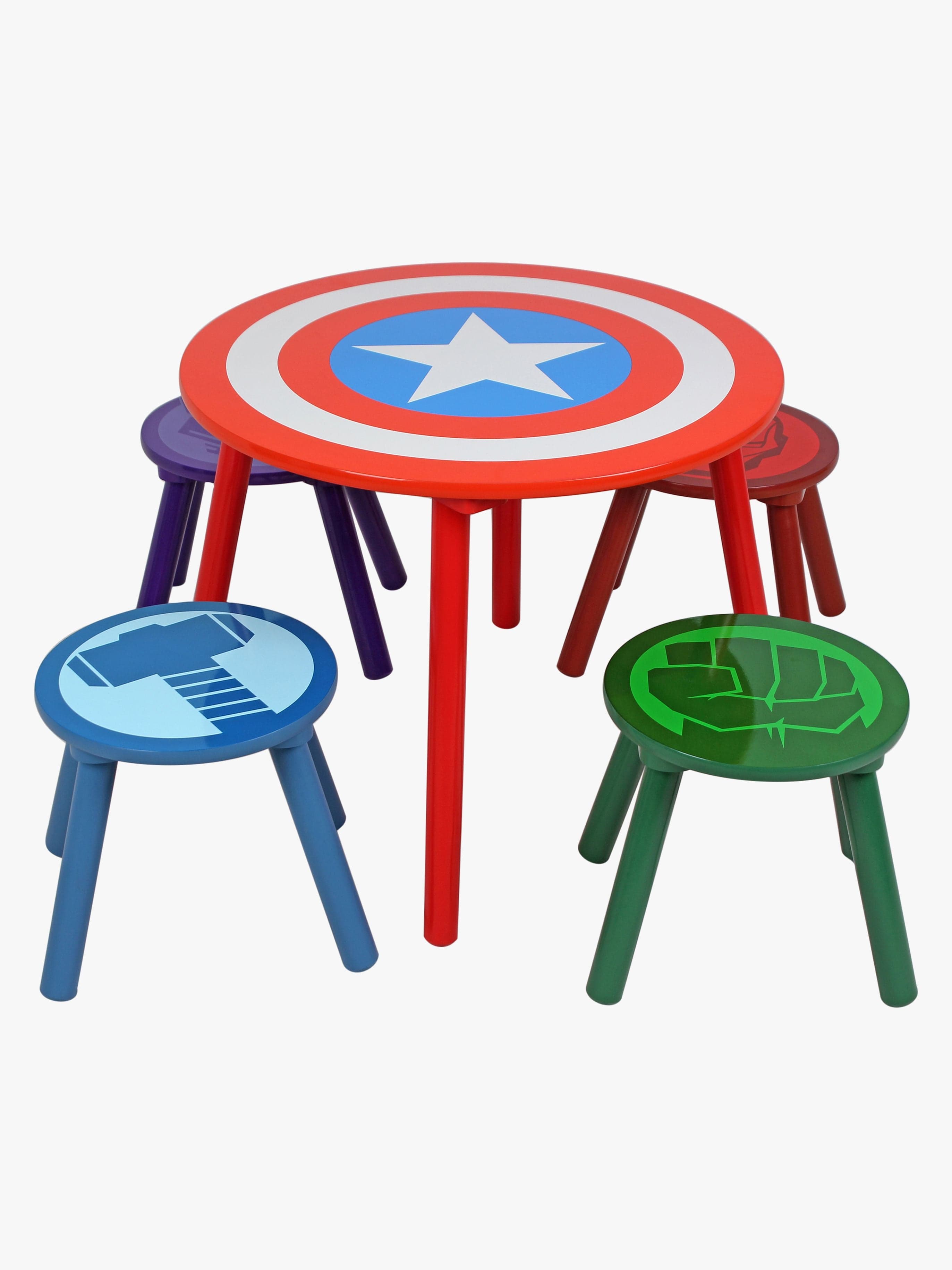Marvel Avengers Pöytä Ja Tuolit, Multicolor