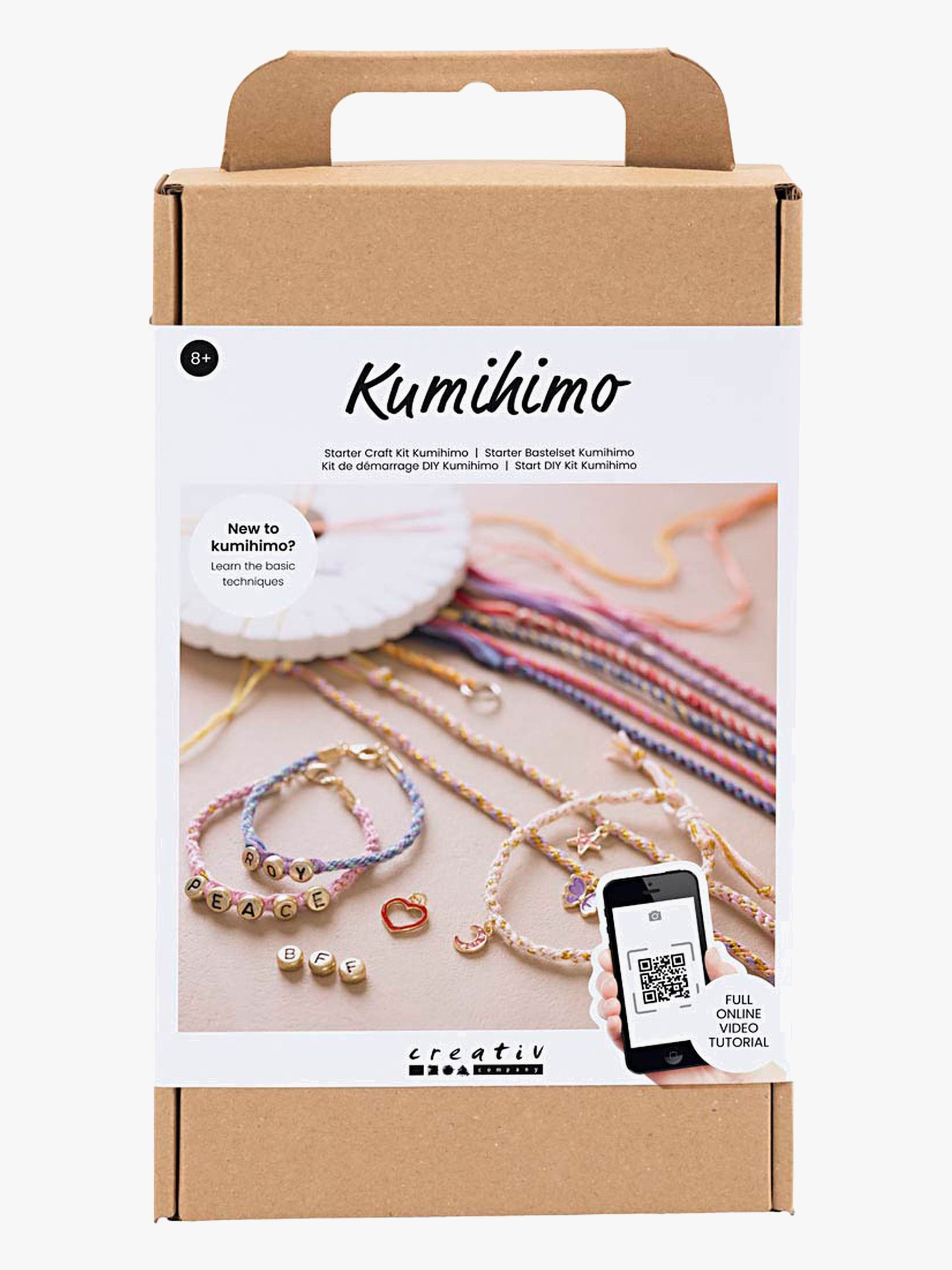 CreativCompany Kumihimo DIY Rannekorusarja