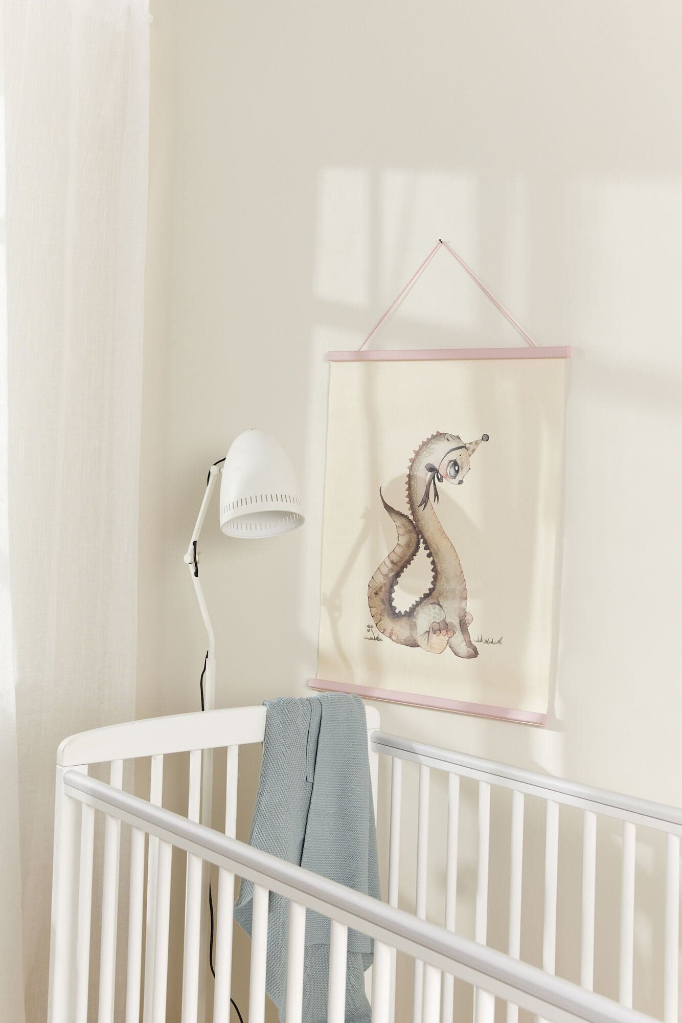 Minitude Julisteenripustin Iso, Dusty Pink