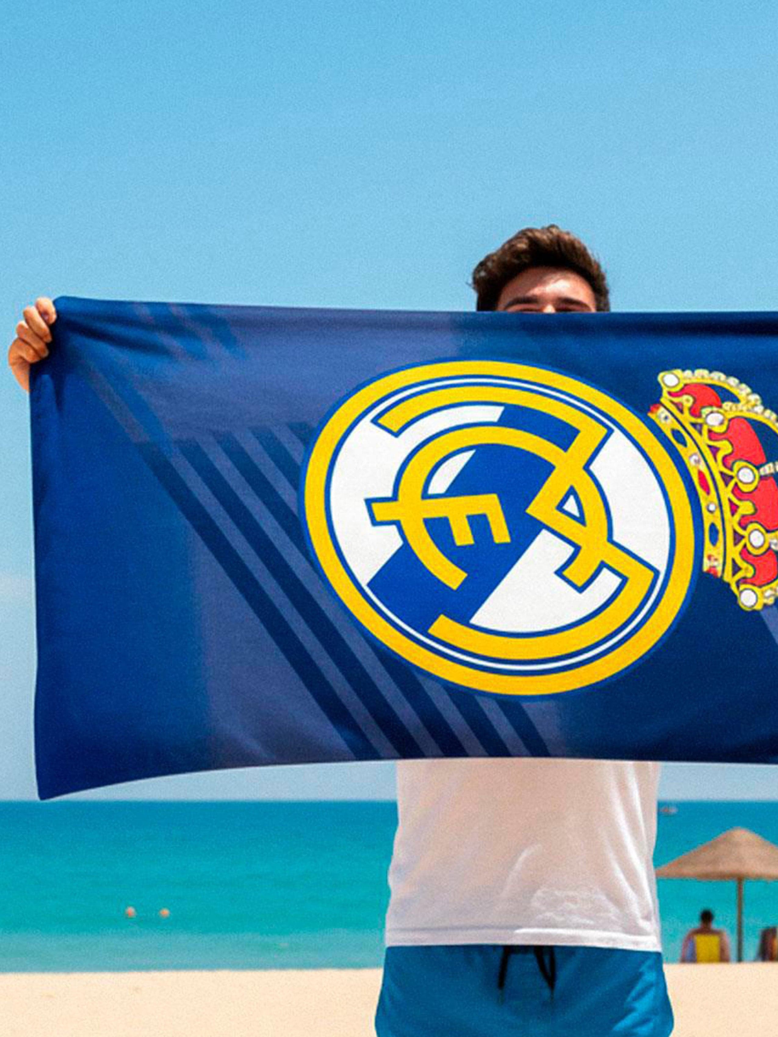 Real Madrid Rantapyyhe, Sininen
