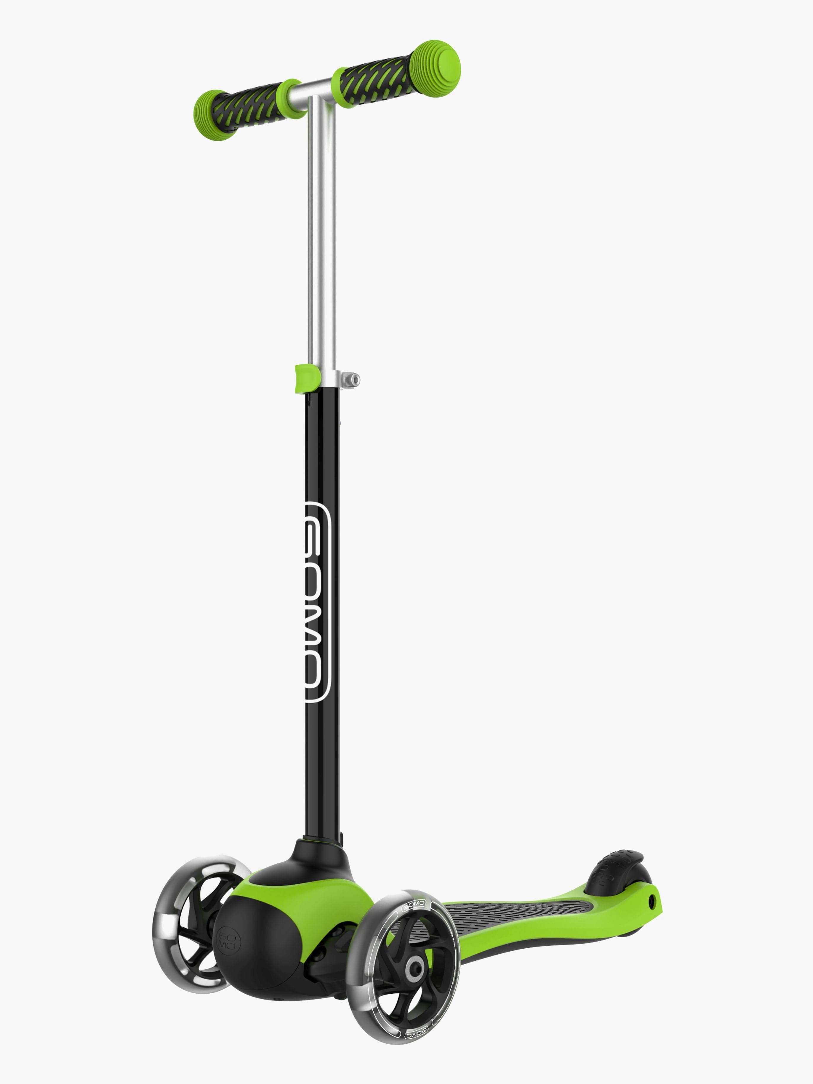 Pinepeak 3-pyöräinen Potkulauta, Musta/Vihreä