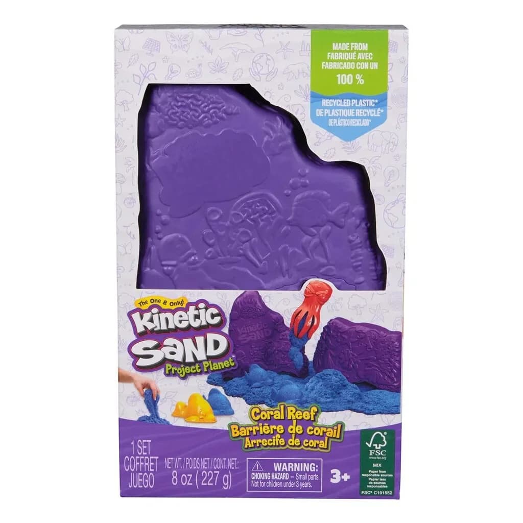 Kinetic Sand Koralliriutta Piilopaikka
