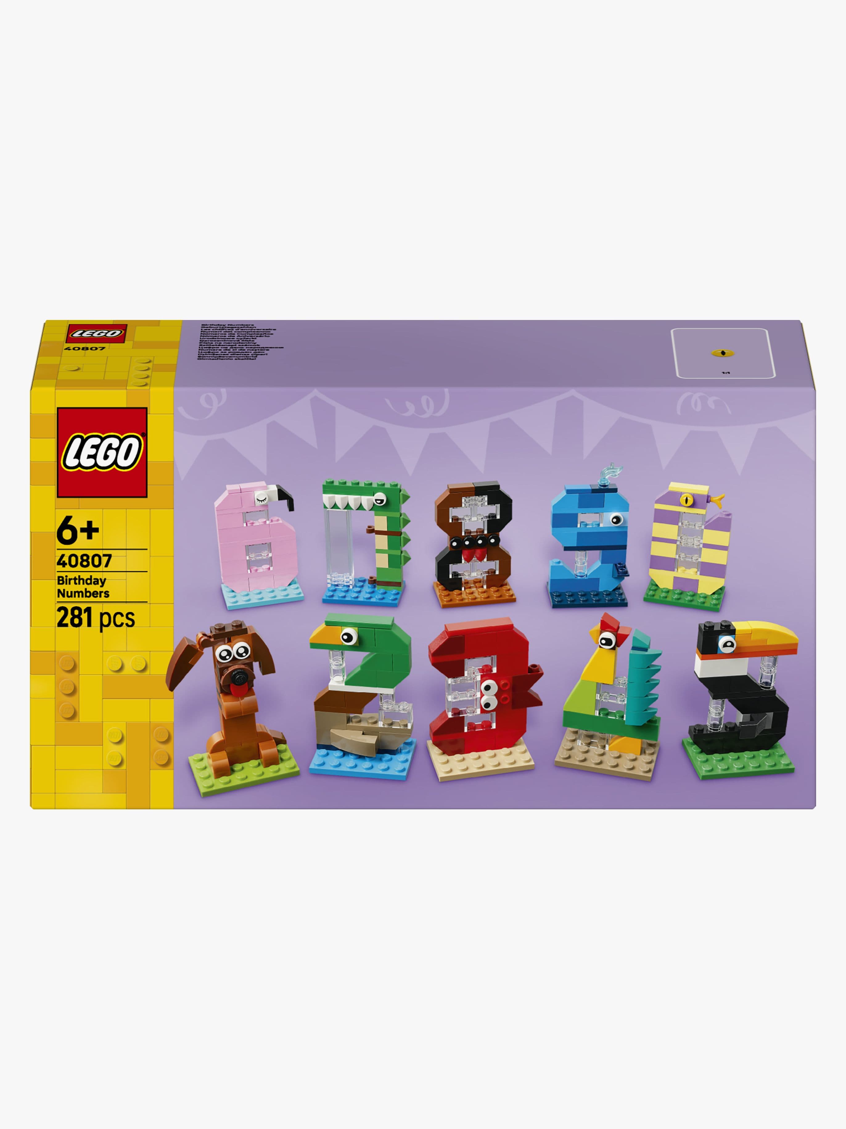 LEGO Iconic 40807 Synttärinumerot