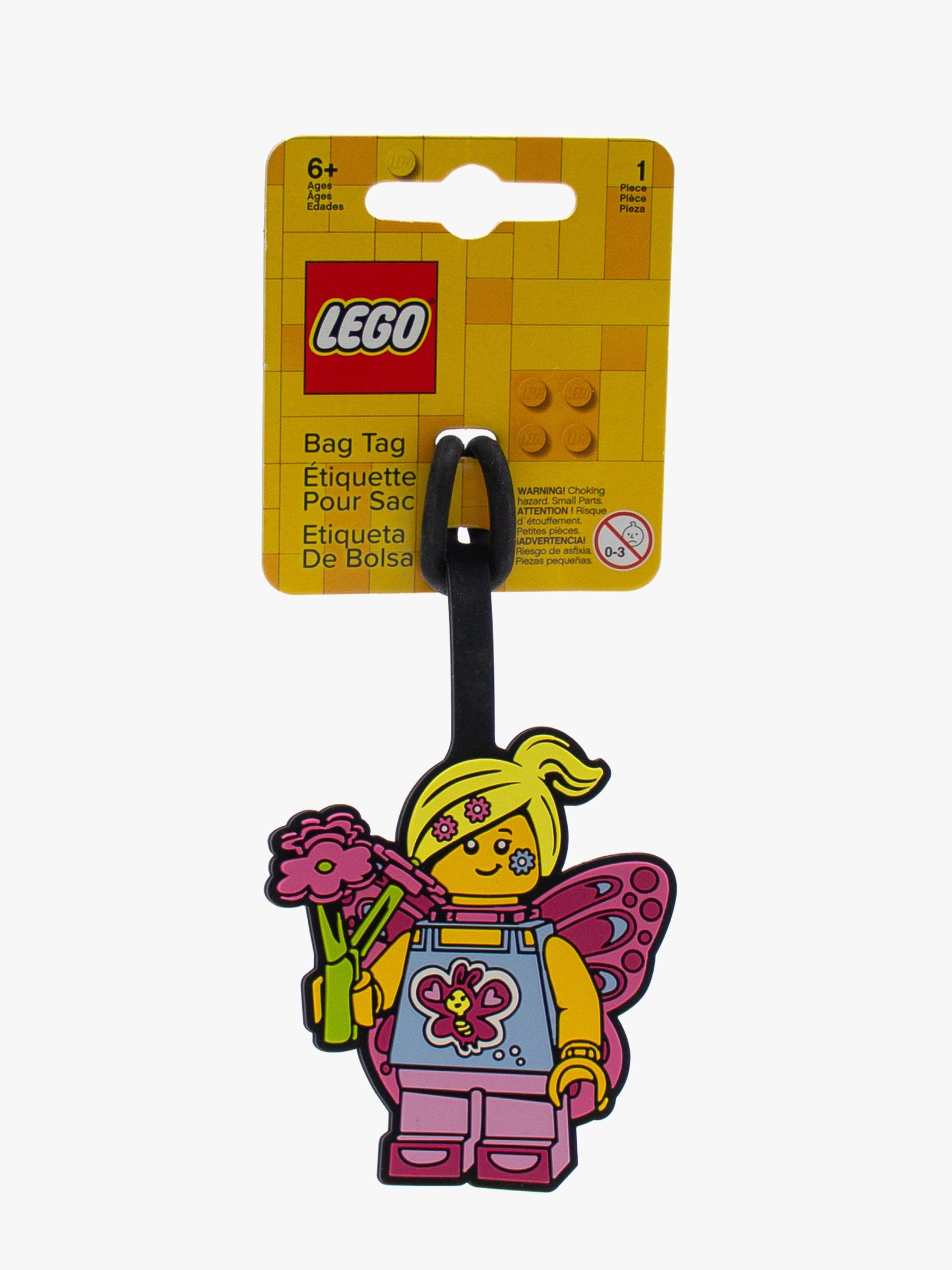 LEGO® Iconic Matkalaukun Nimilappu Perhostyttö