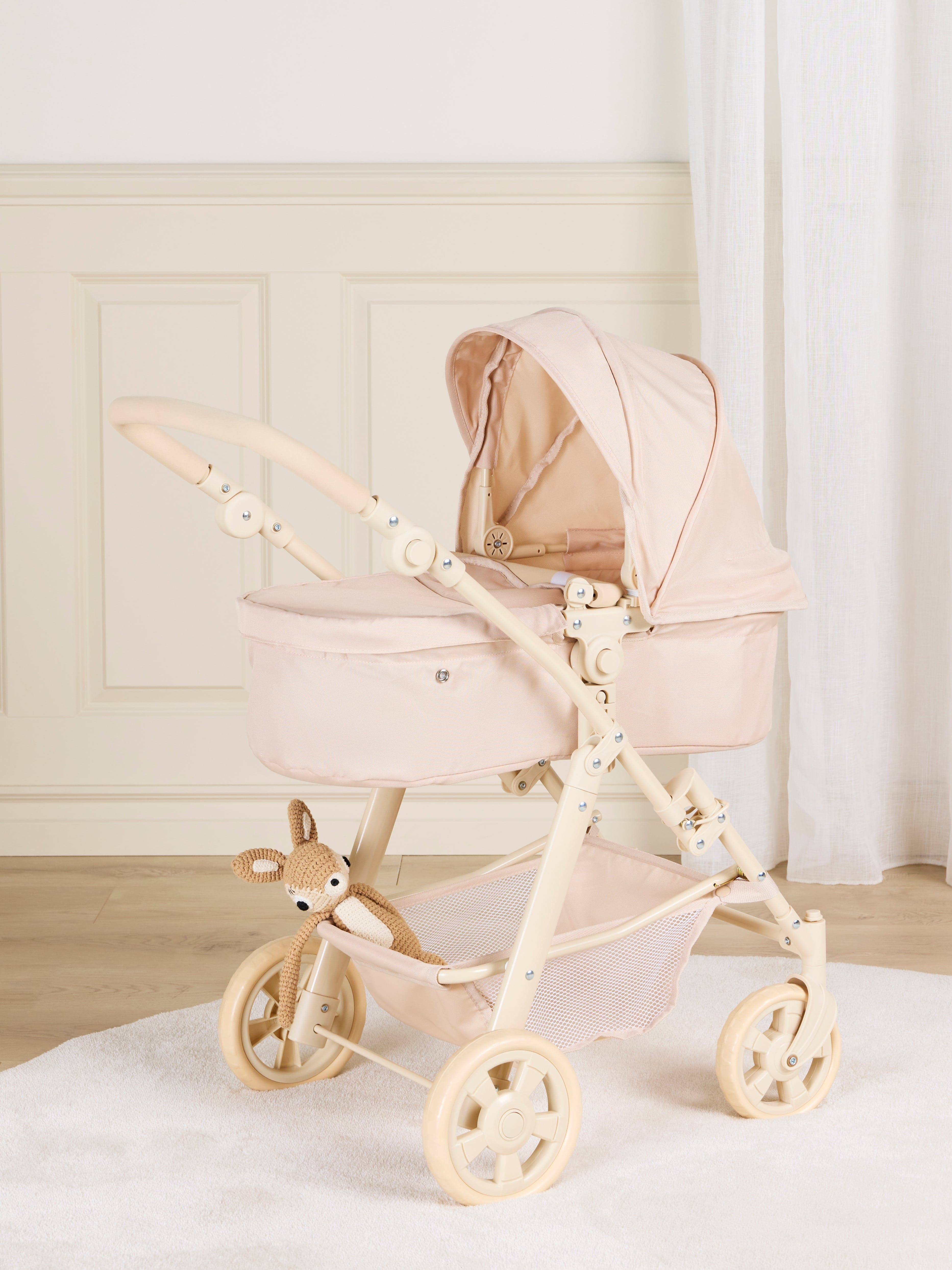Alice & Fox 2-in-1 Nuken Yhdistelmävaunut, Beige