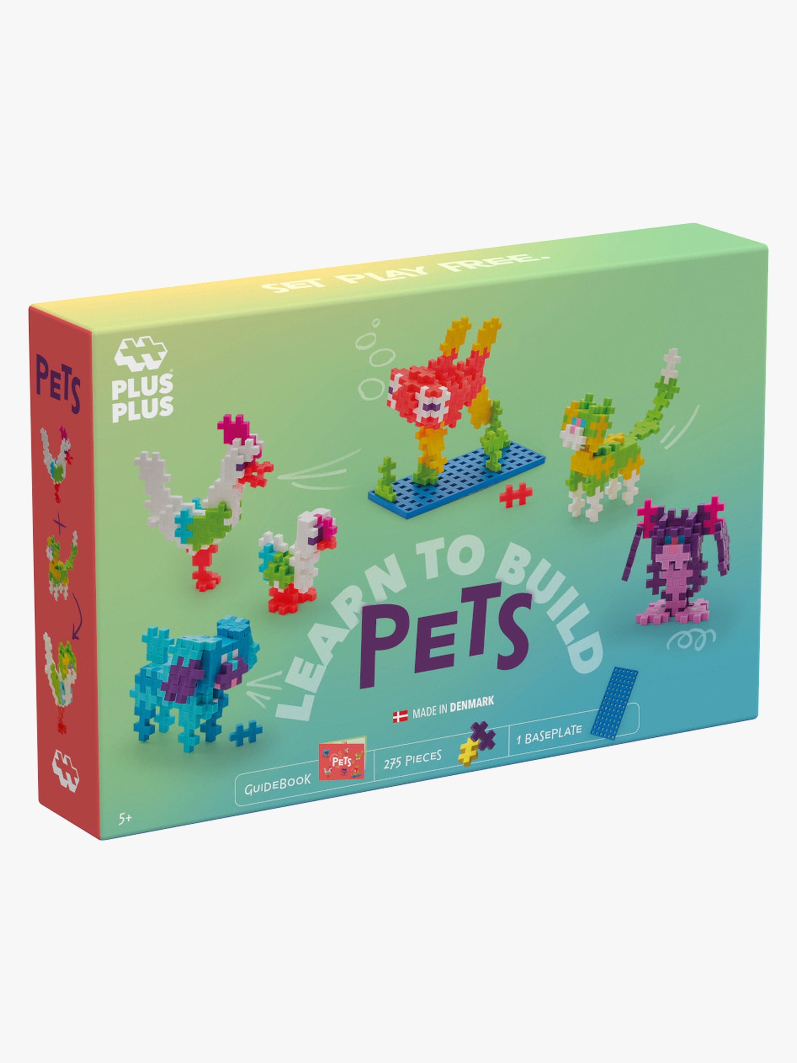 Plus-Plus Learn to Build Pets Rakennussarja 275 Osaa