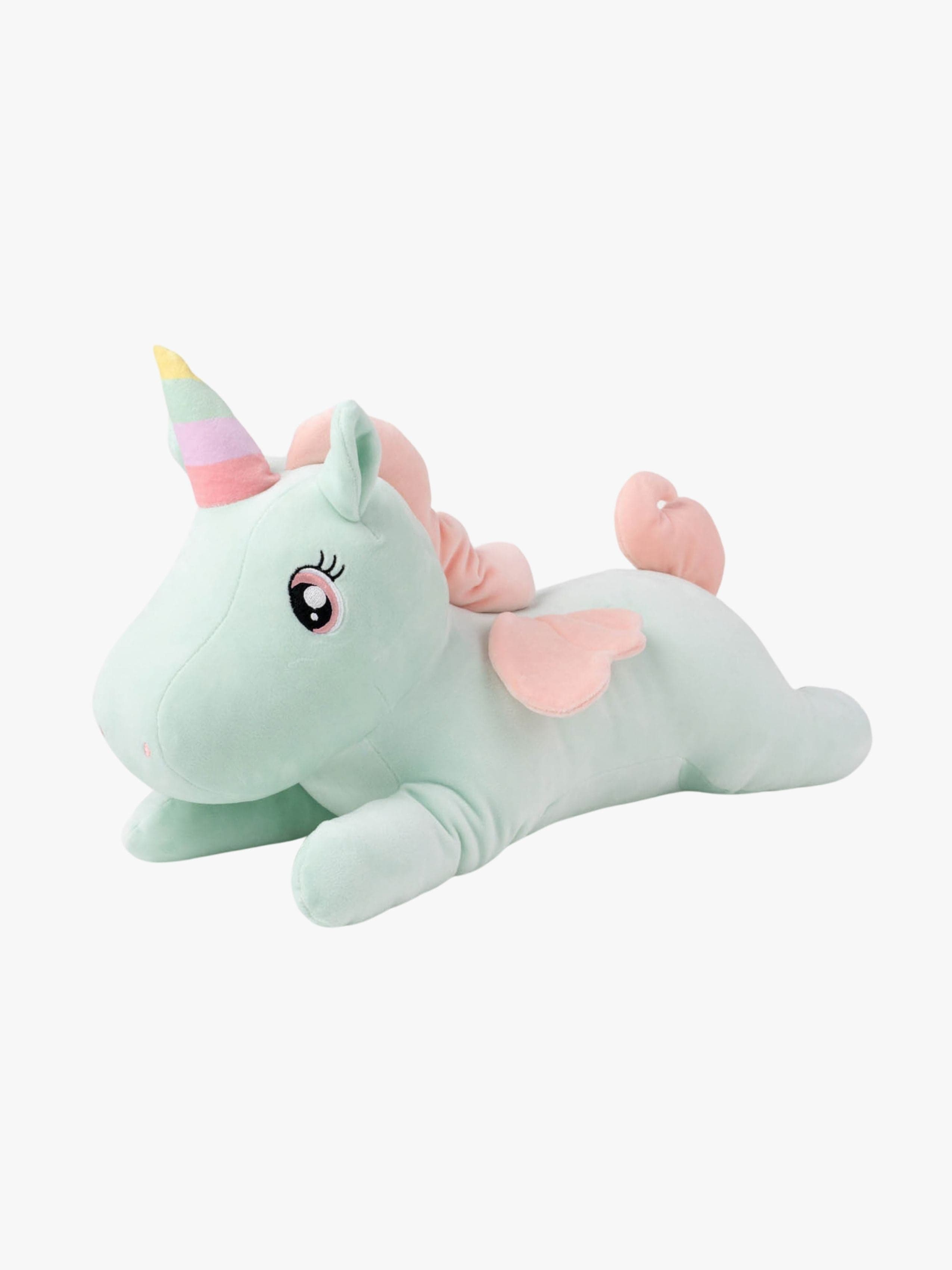 Teddykompaniet Pehmolelu Makaava Yksisarvinen 52 cm, Vihreä