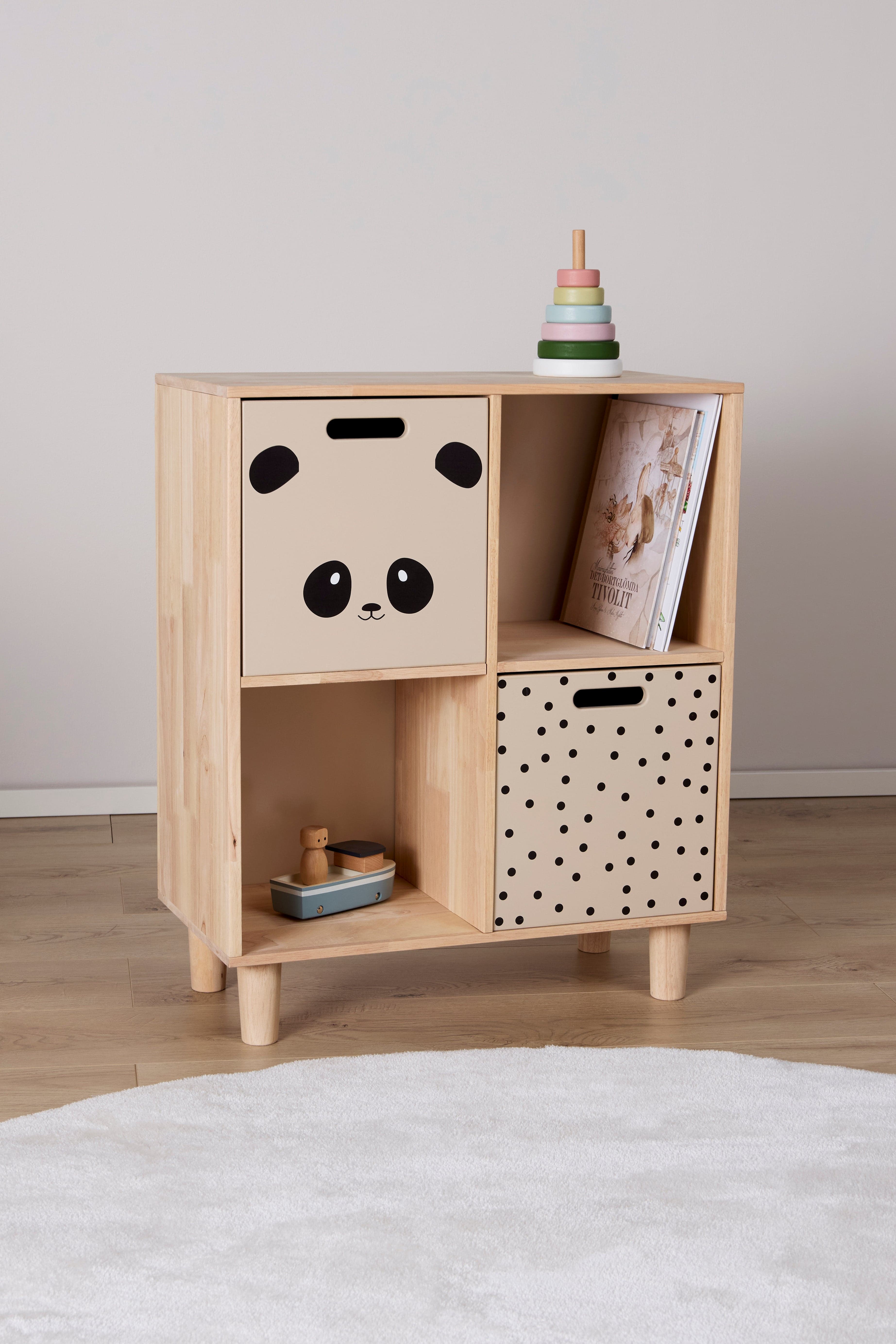 Alice & Fox DELTA Kirjahylly + Säilytyslaatikko, Nature