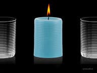 Aihio Aino Aalto® kynttilä, aqua