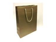 Luksuspaperikassi Mattalaminoitu 36 x 12 x 33 cm, samppanja