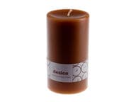 Desico Pöytäkynttilä, 14 cm keskiruskea 3 kpl