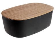 Stelton RIG-TIG leipälaatikko, musta