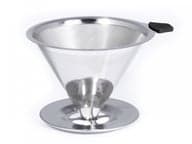 Bialetti Teräksinen Pour over -suodatin kahdelle kupilliselle