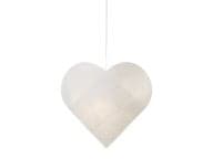 Le Klint Heart Riippuvalaisin, large valkoinen
