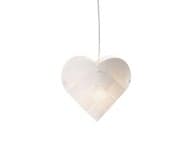 Le Klint Heart Riippuvalaisin, XS valkoinen