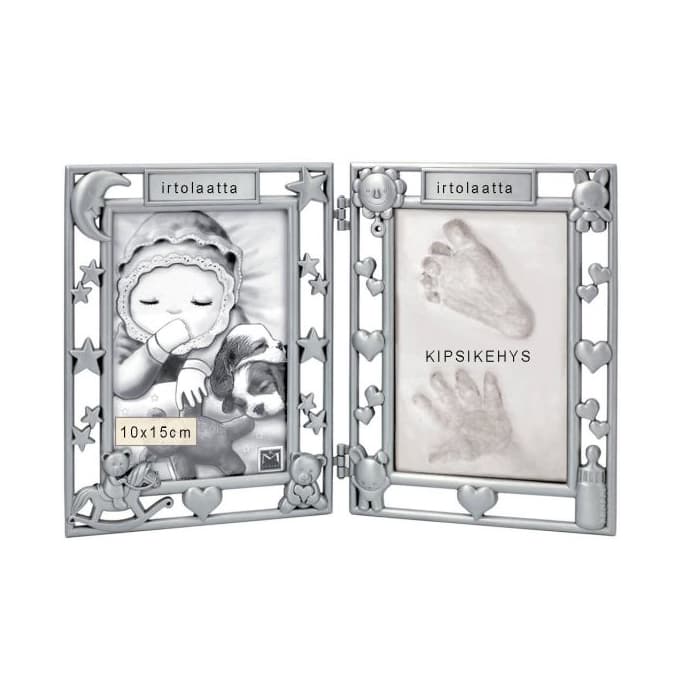 Pupu ja nalle kipsikehys 078563