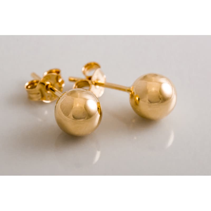 Kultaiset korvakorut 6 mm 20032