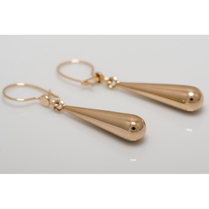 Kultaiset koukkukorvakorut 40028