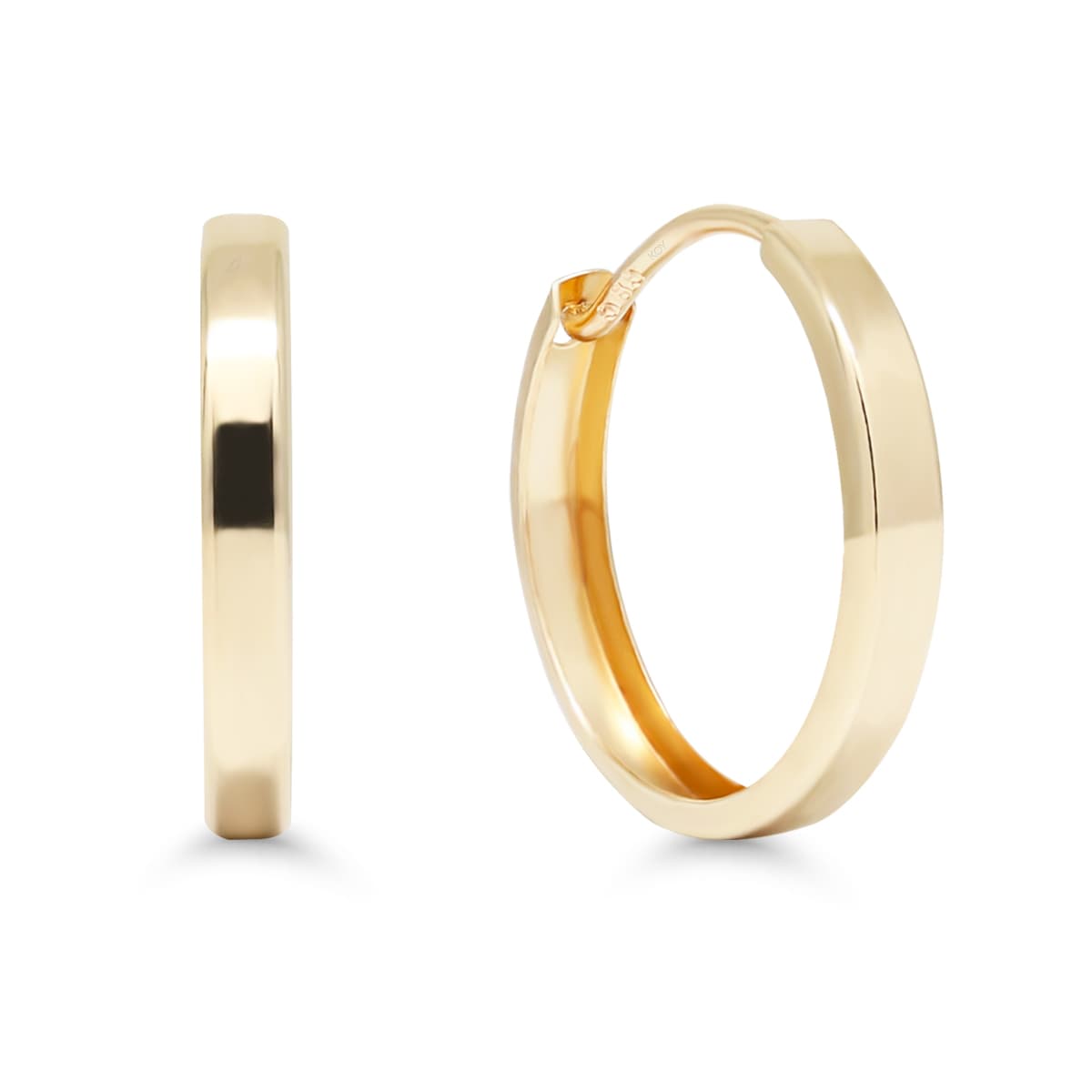 Kultaiset rengaskorvakorut 212FKK