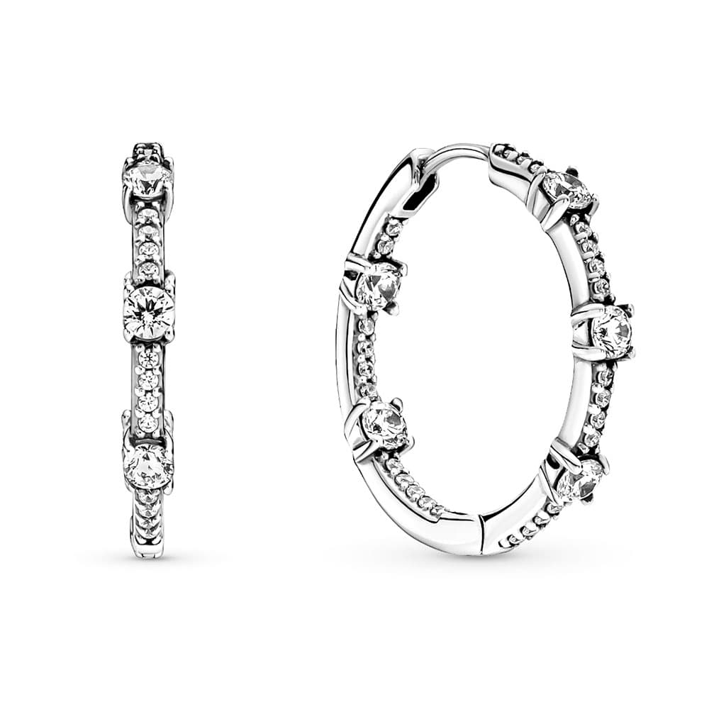 Pandora Sparkling Pavé Bars korvakorut 290043C01